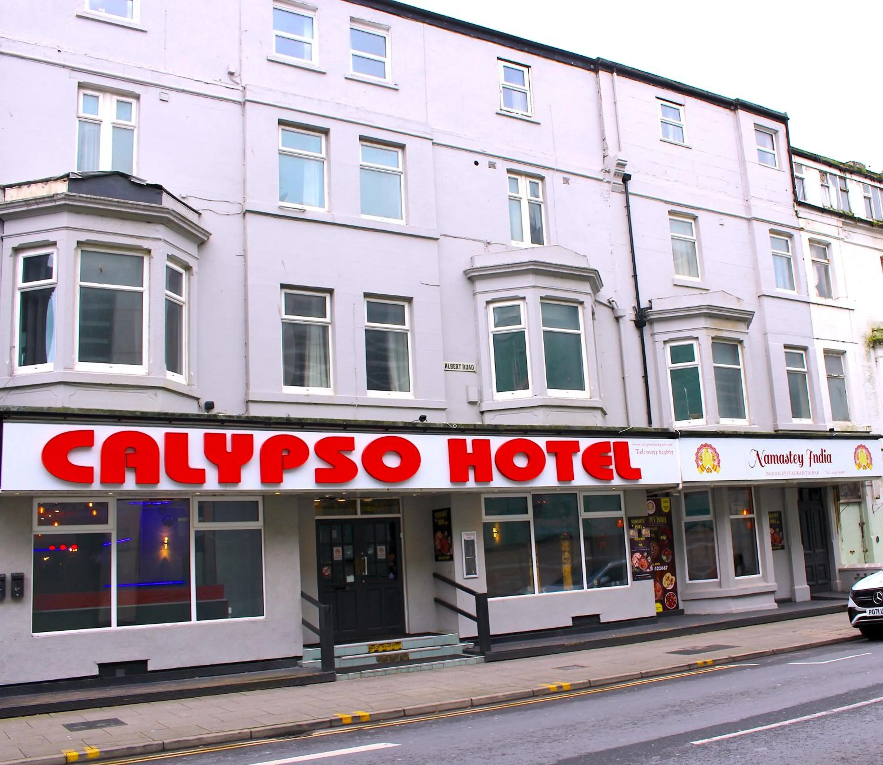 Property building in Calypso hotel Blackpool