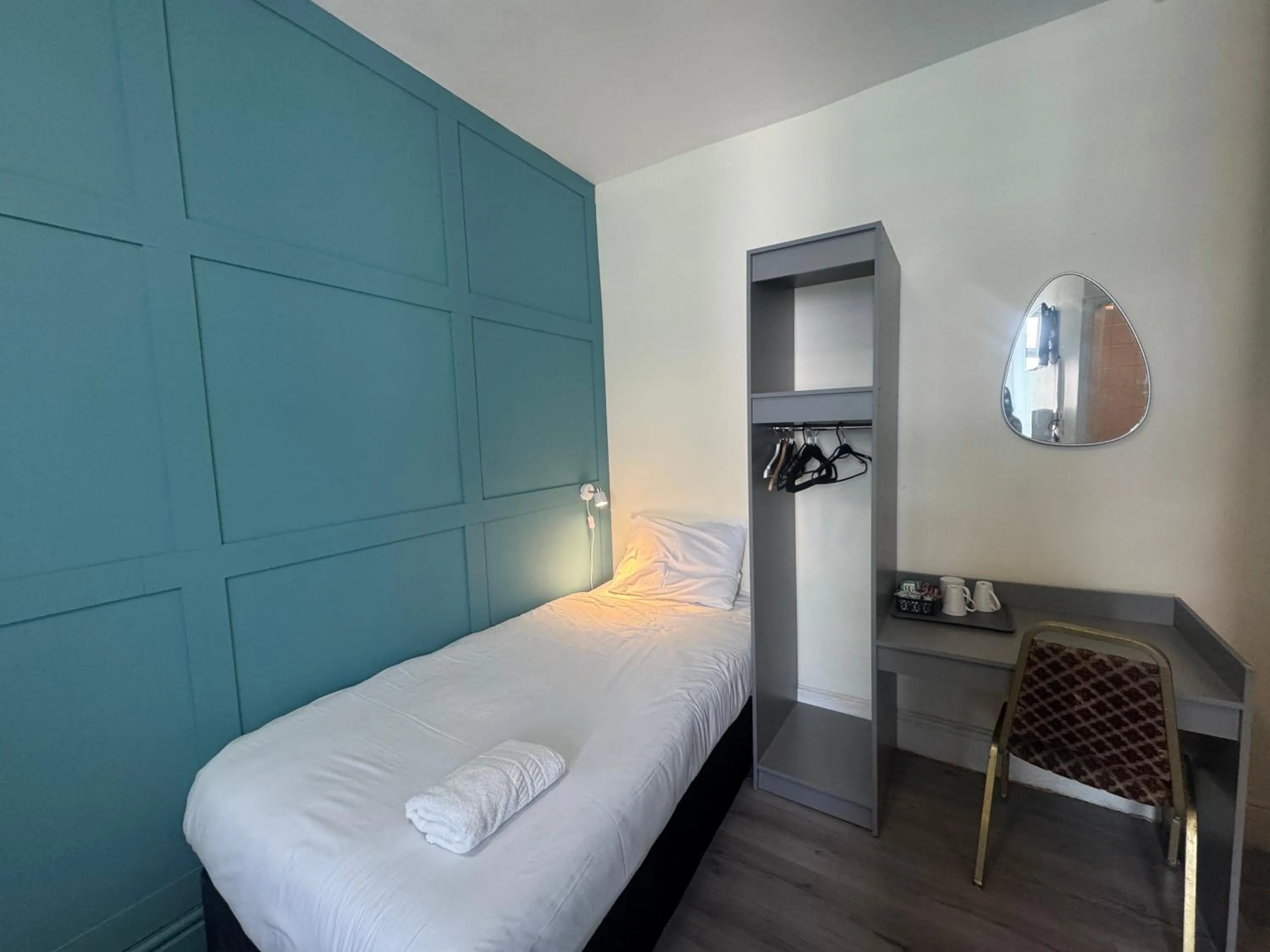 Bedroom, Bed in Calypso hotel Blackpool