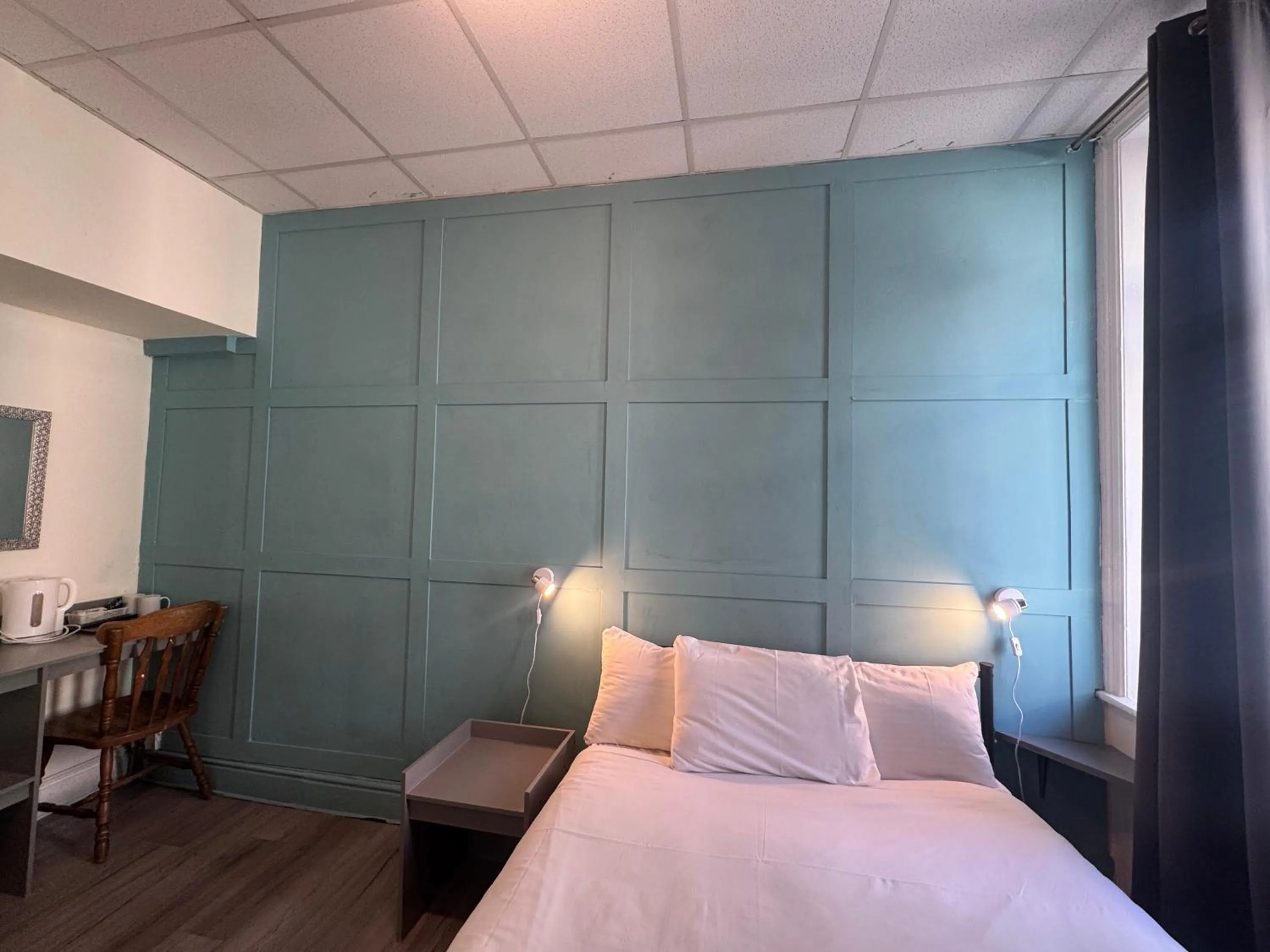 Bed in Calypso hotel Blackpool