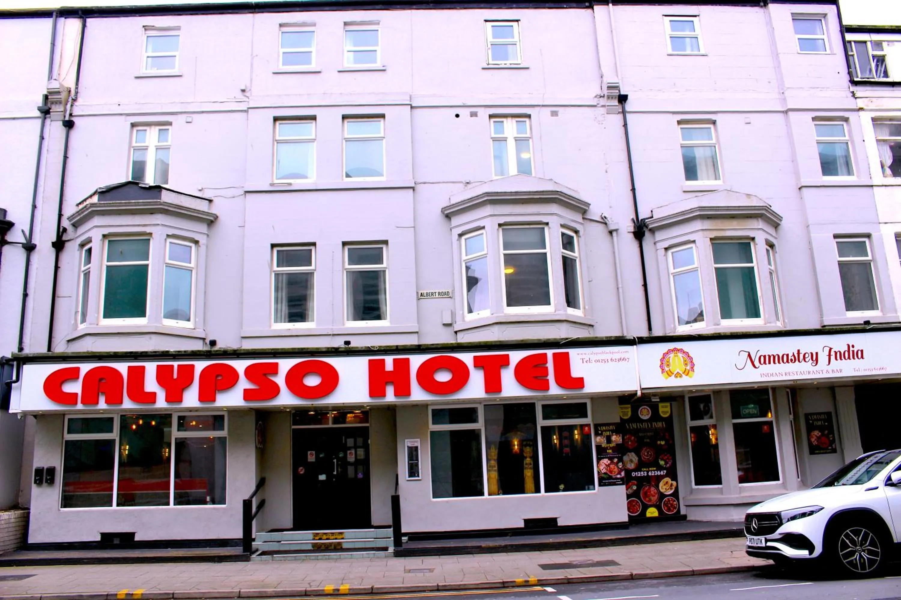 Property logo or sign in Calypso hotel Blackpool