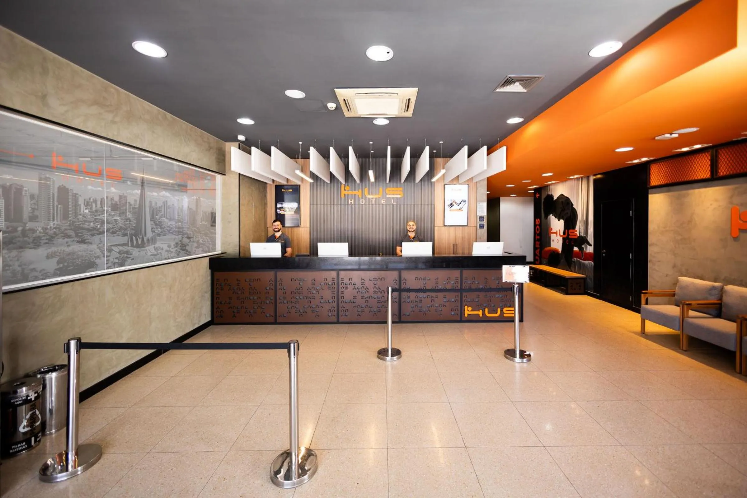 Lobby or reception in HUS Hotel MARINGA