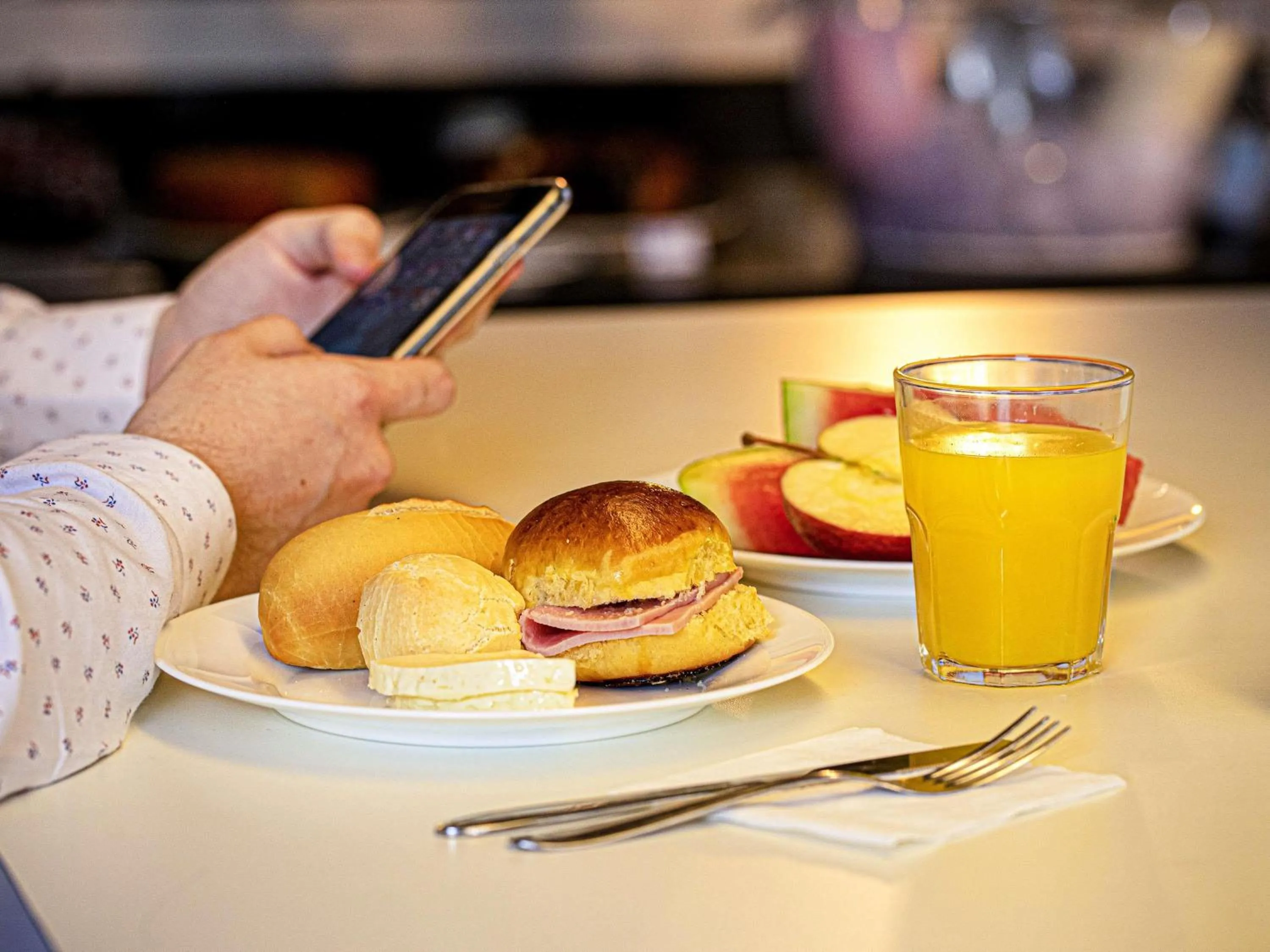 Breakfast in ibis budget SP Frei Caneca