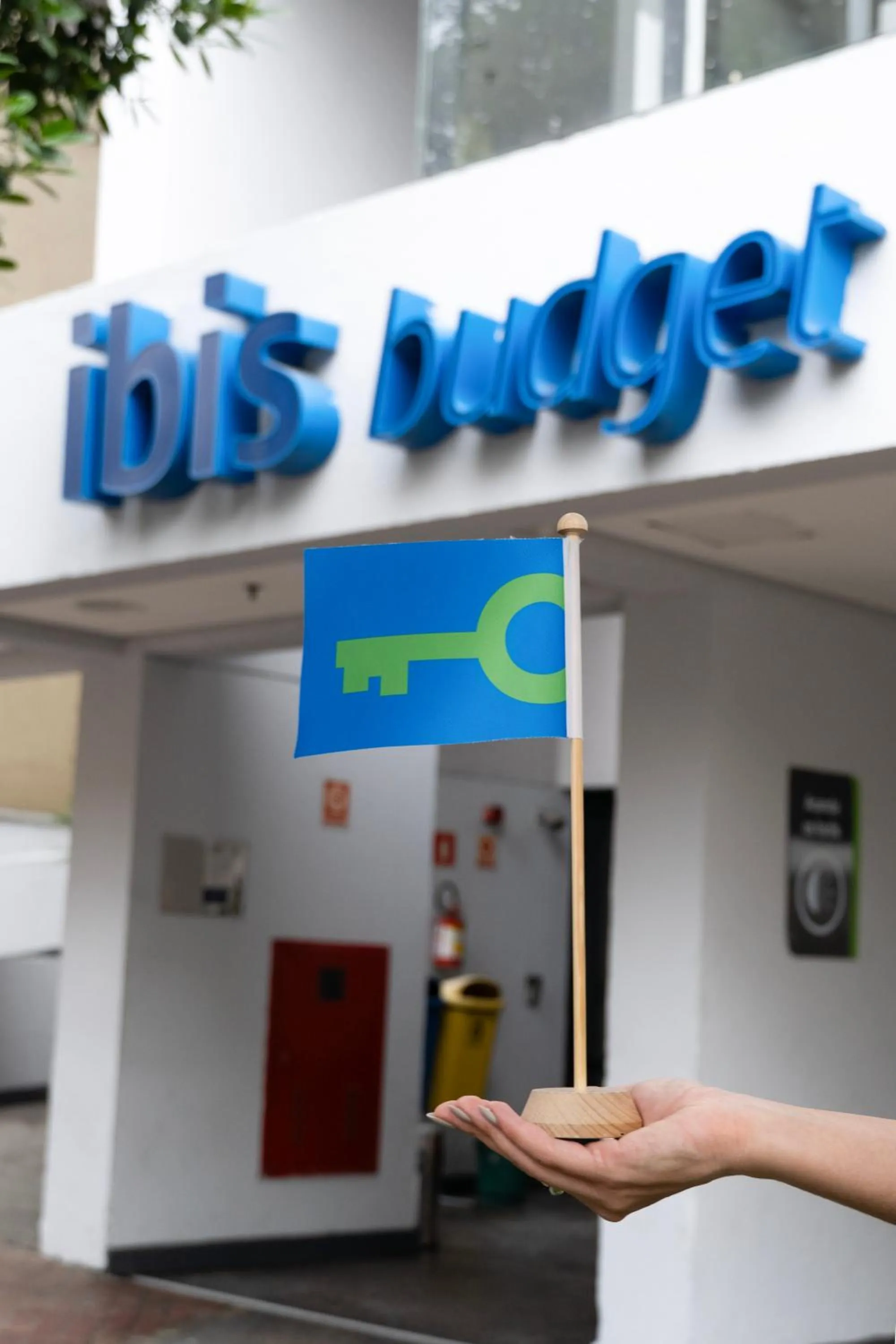 Facade/entrance in ibis budget SP Frei Caneca