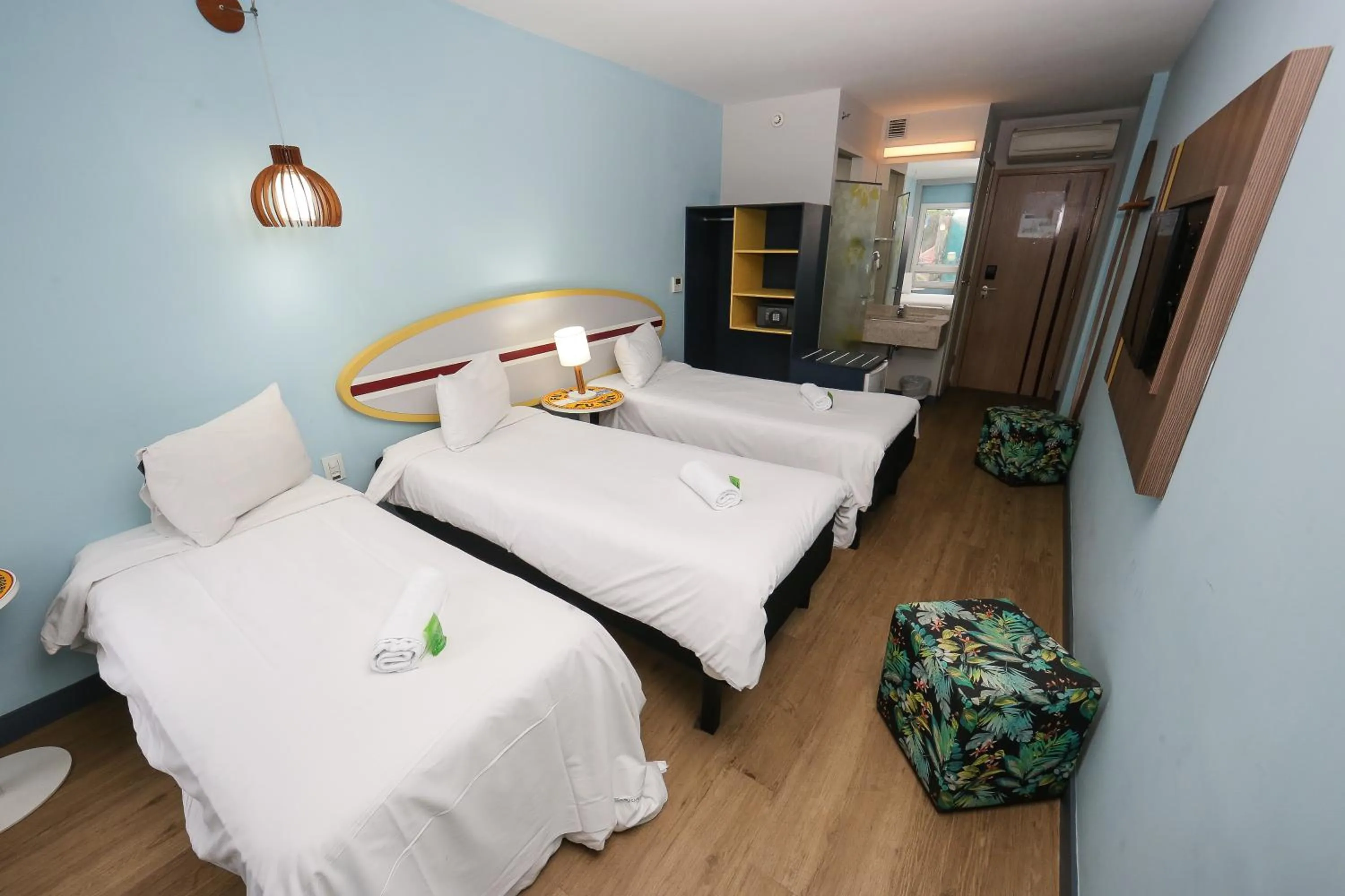 Bedroom, Bed in Delphin Surf Hotel