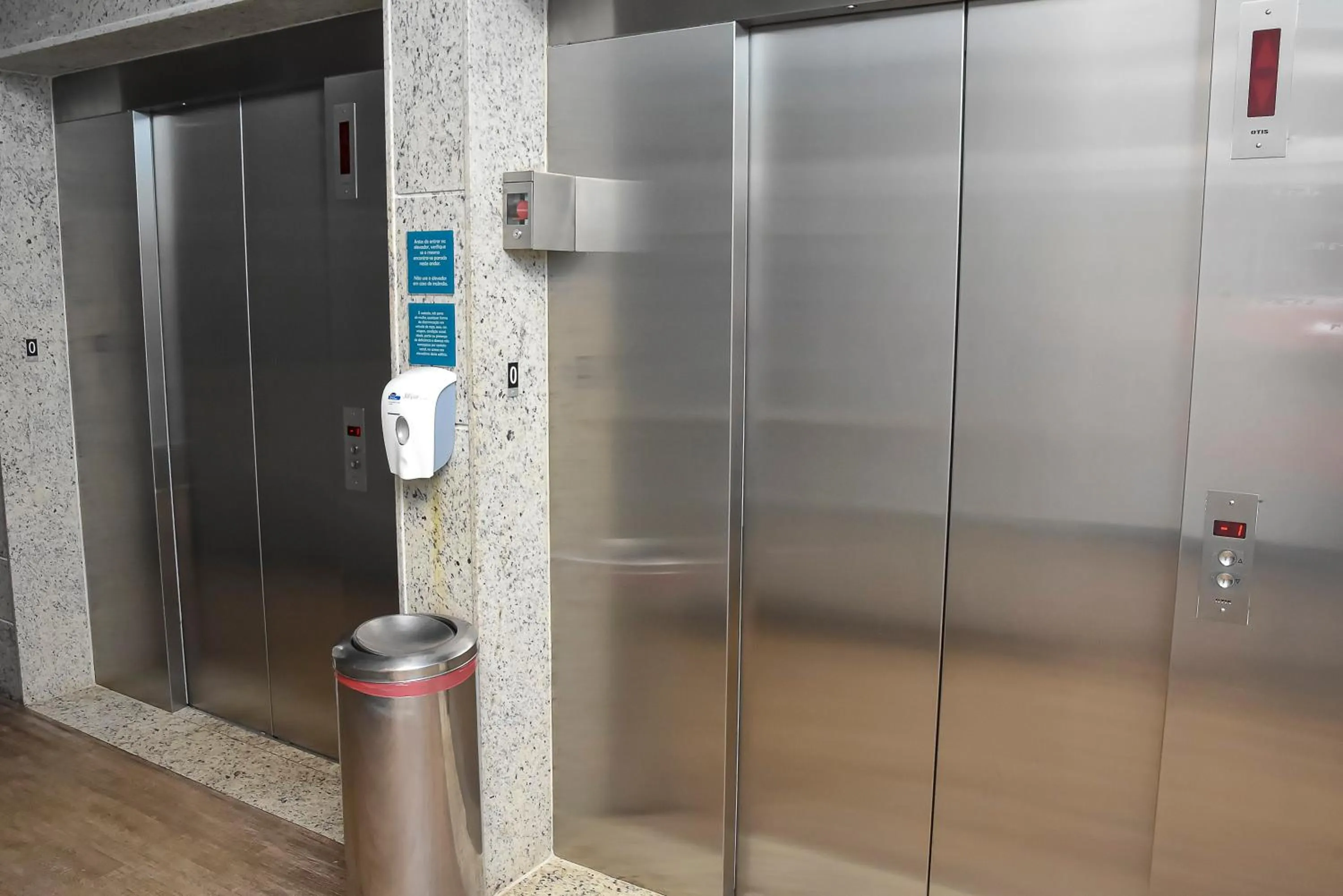 elevator in Delphin Surf Hotel