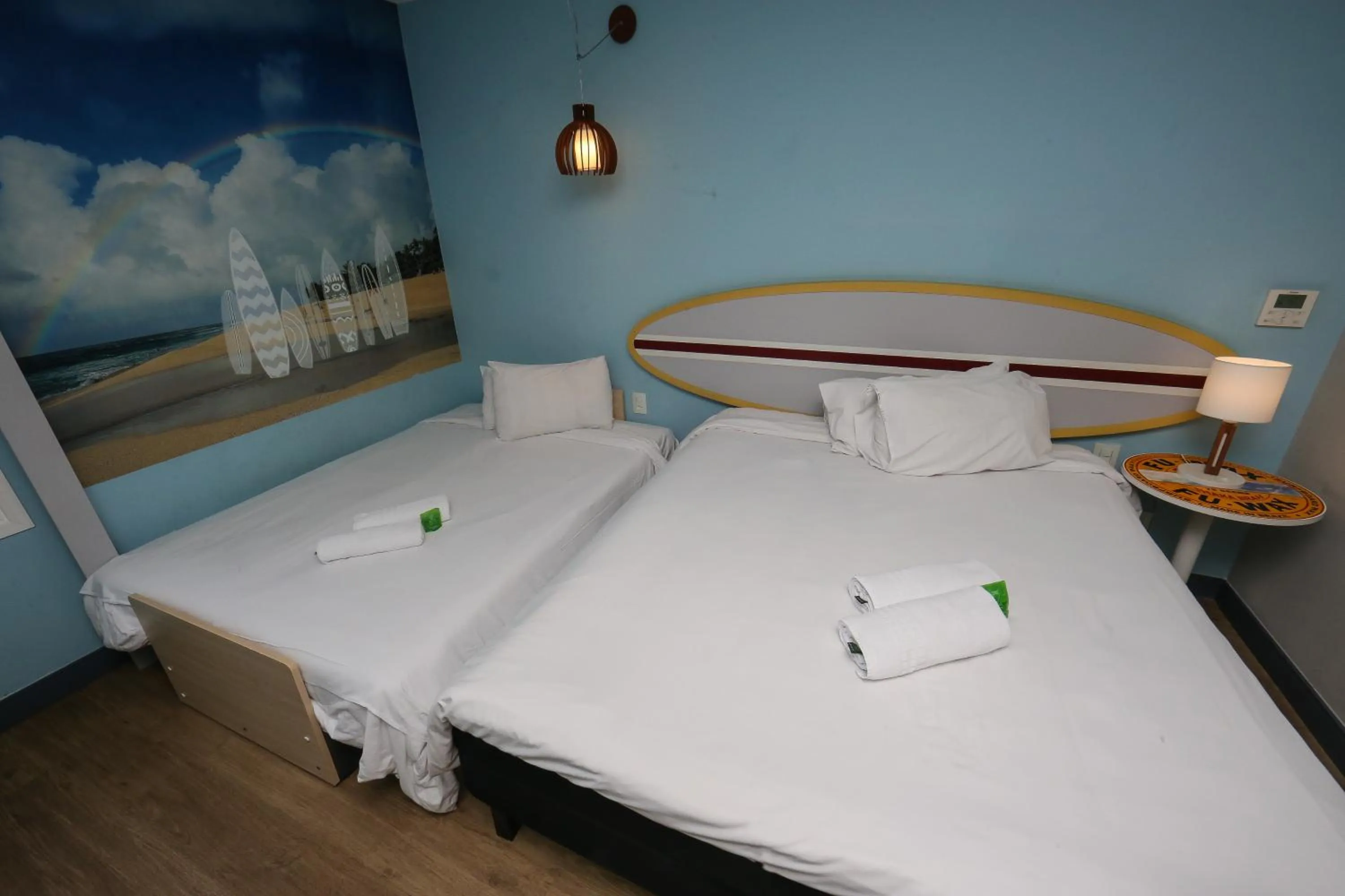 Bedroom, Bed in Delphin Surf Hotel