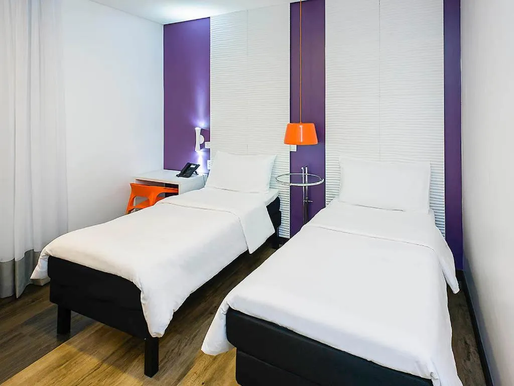 Bedroom, Bed in ibis Styles Ponta Pora