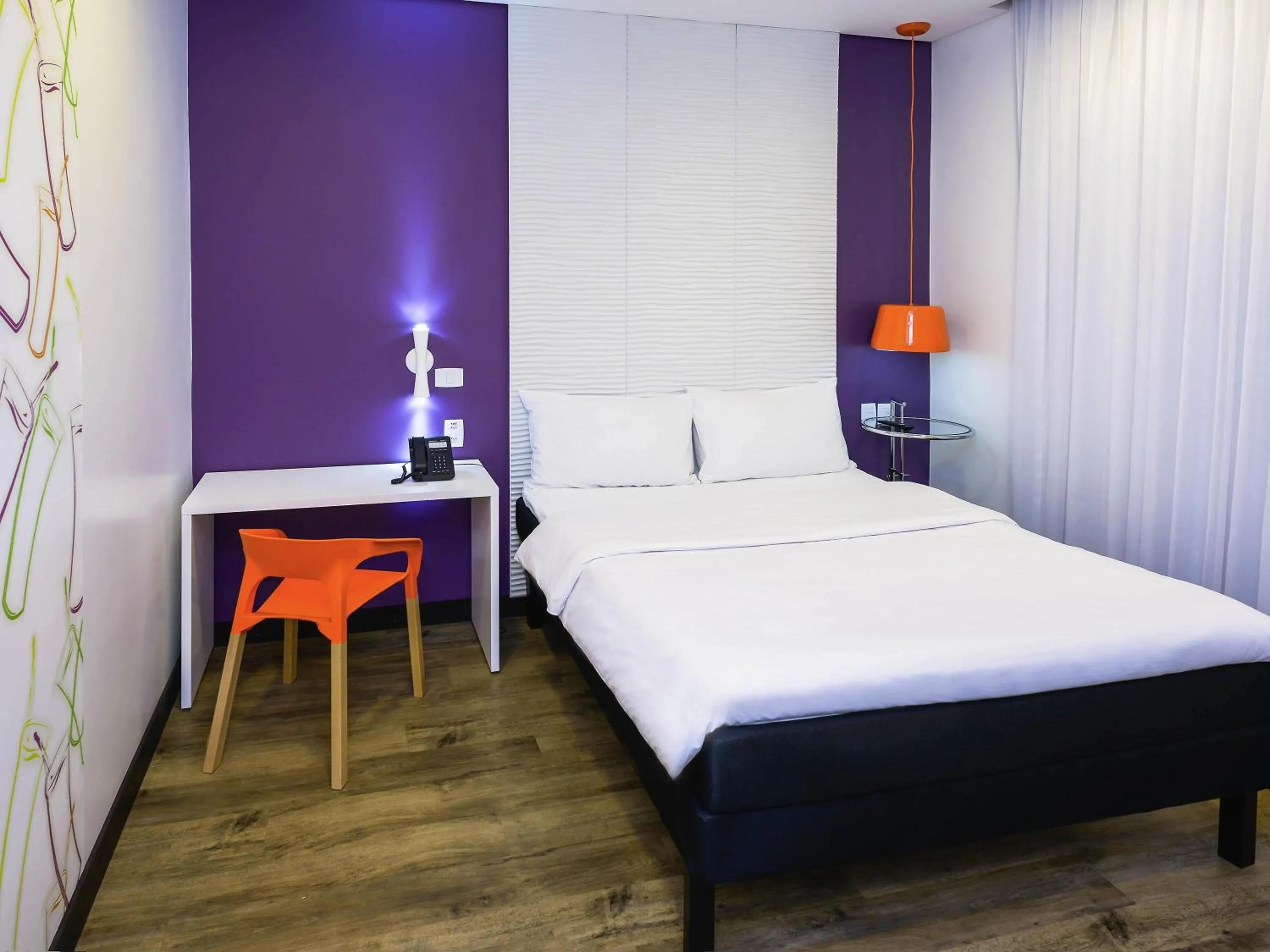 Bedroom, Bed in ibis Styles Ponta Pora