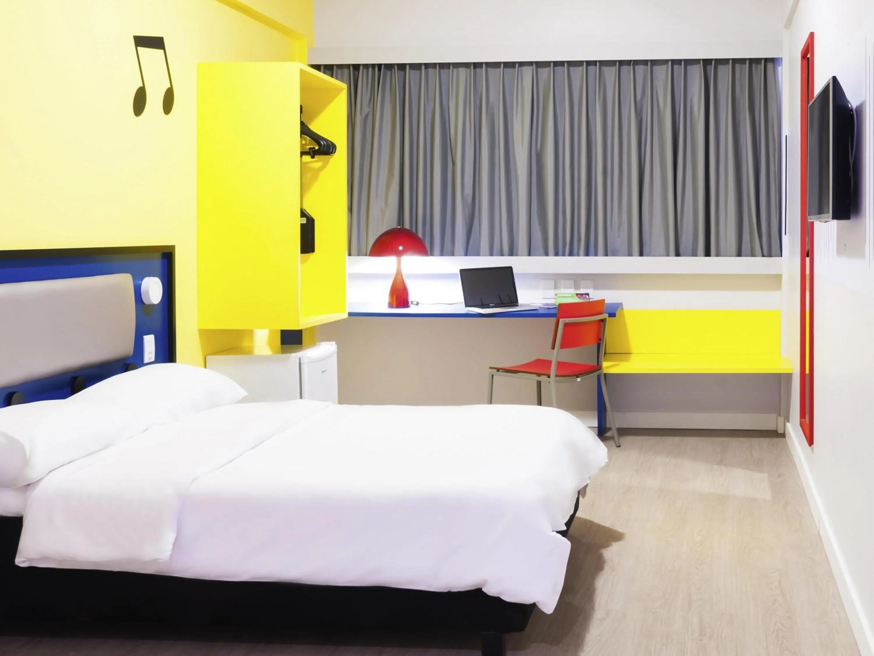 Bedroom, Bed in ibis Styles Sao Mateus