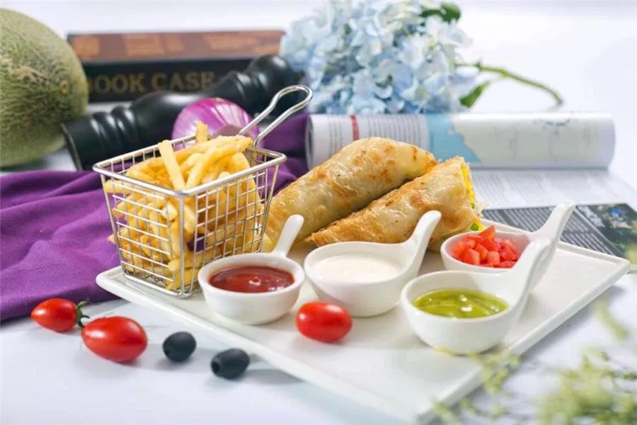 Buffet breakfast in Novotel Rizhao Suning