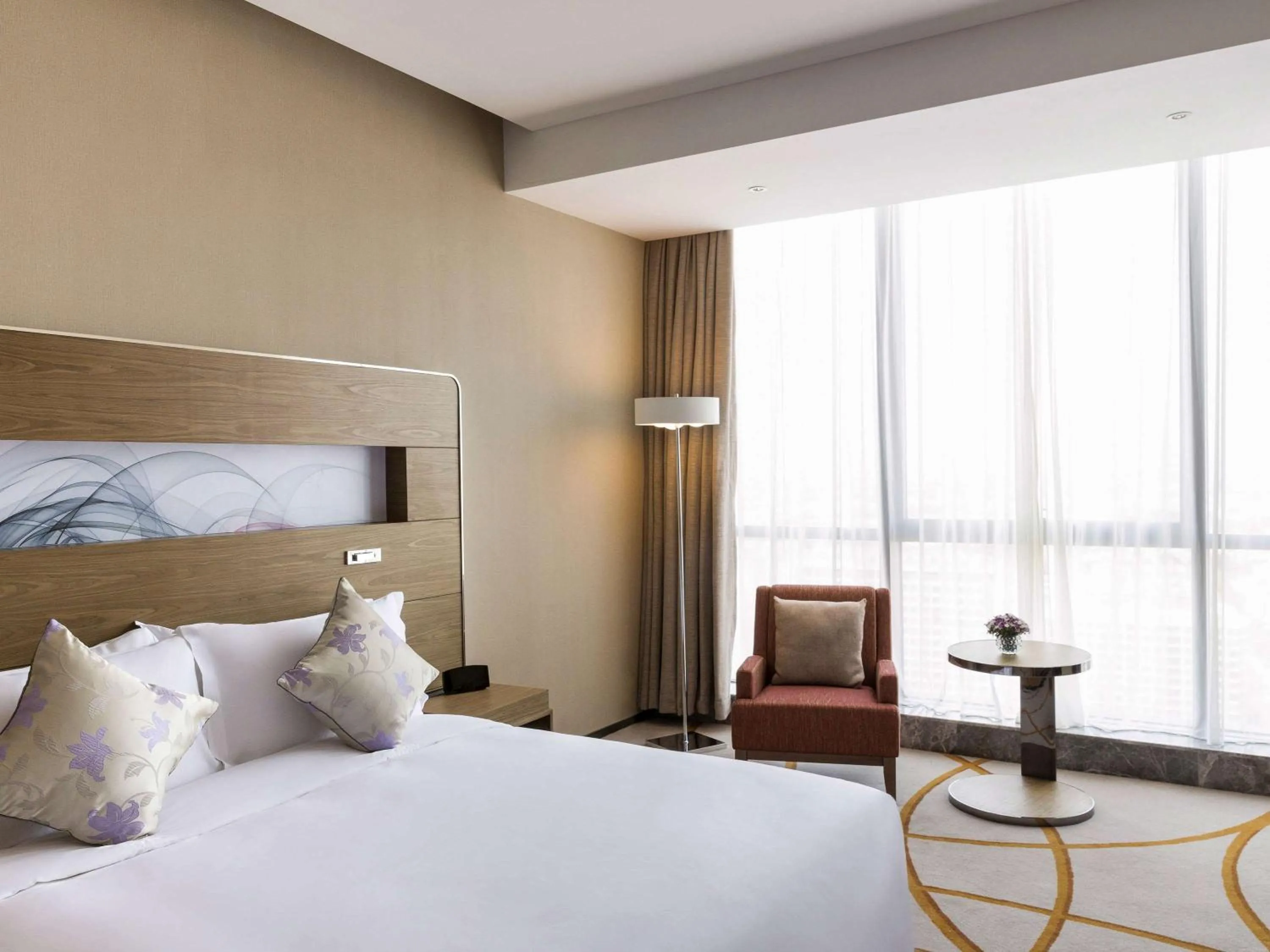 Photo of the whole room in Novotel Rizhao Suning