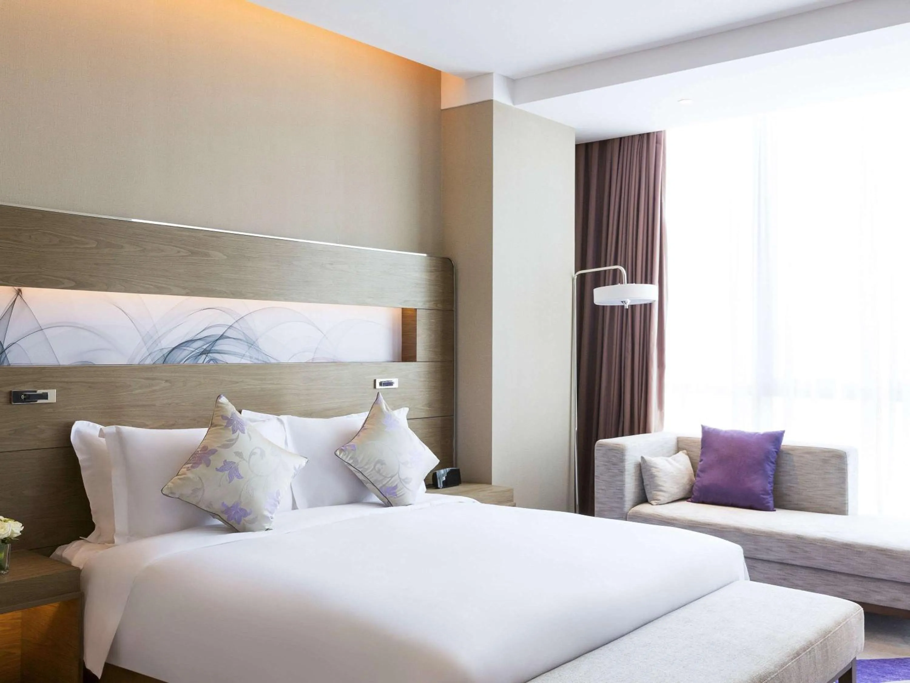 Photo of the whole room in Novotel Rizhao Suning