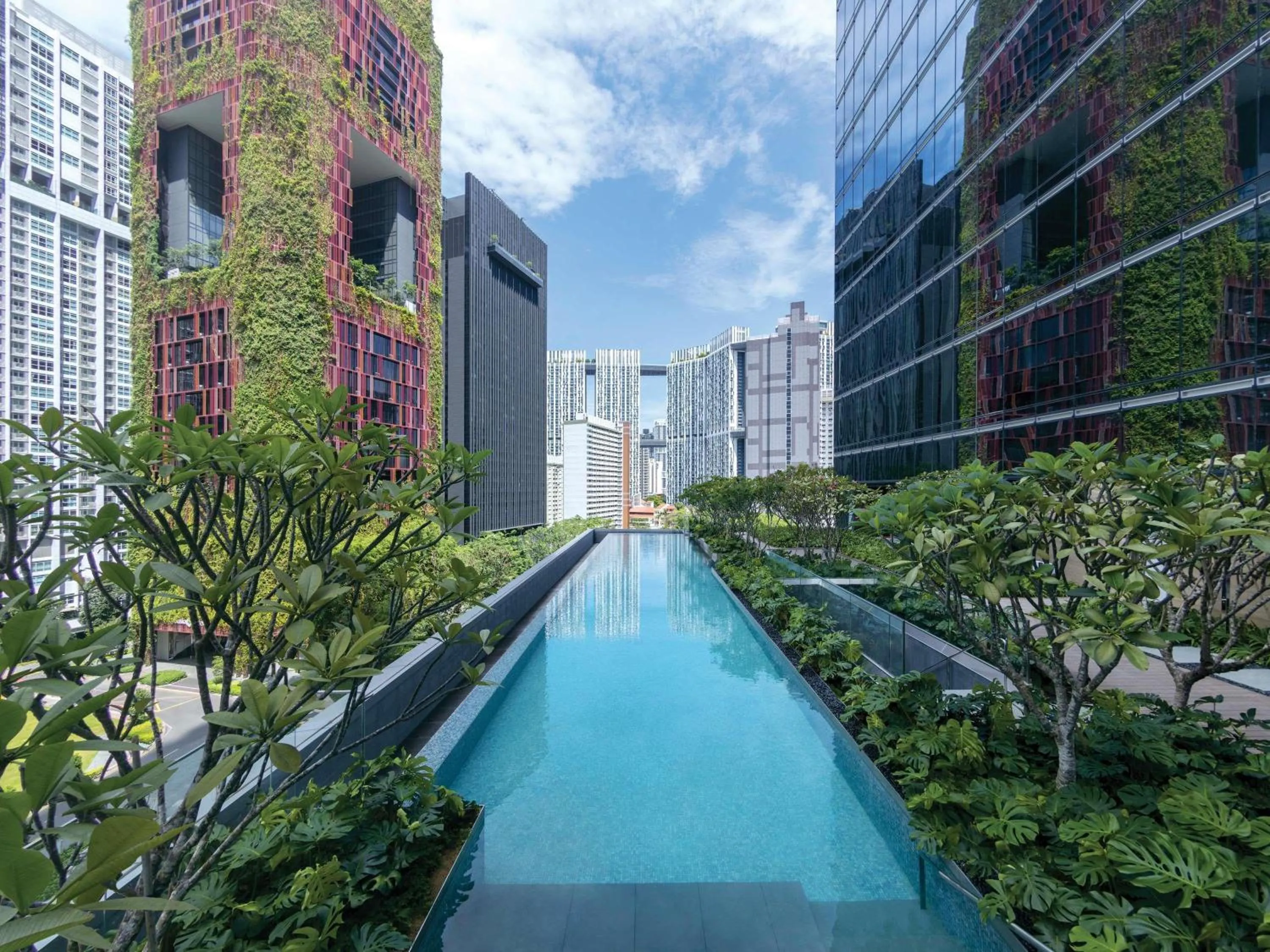 Property building in Sofitel Singapore City Centre