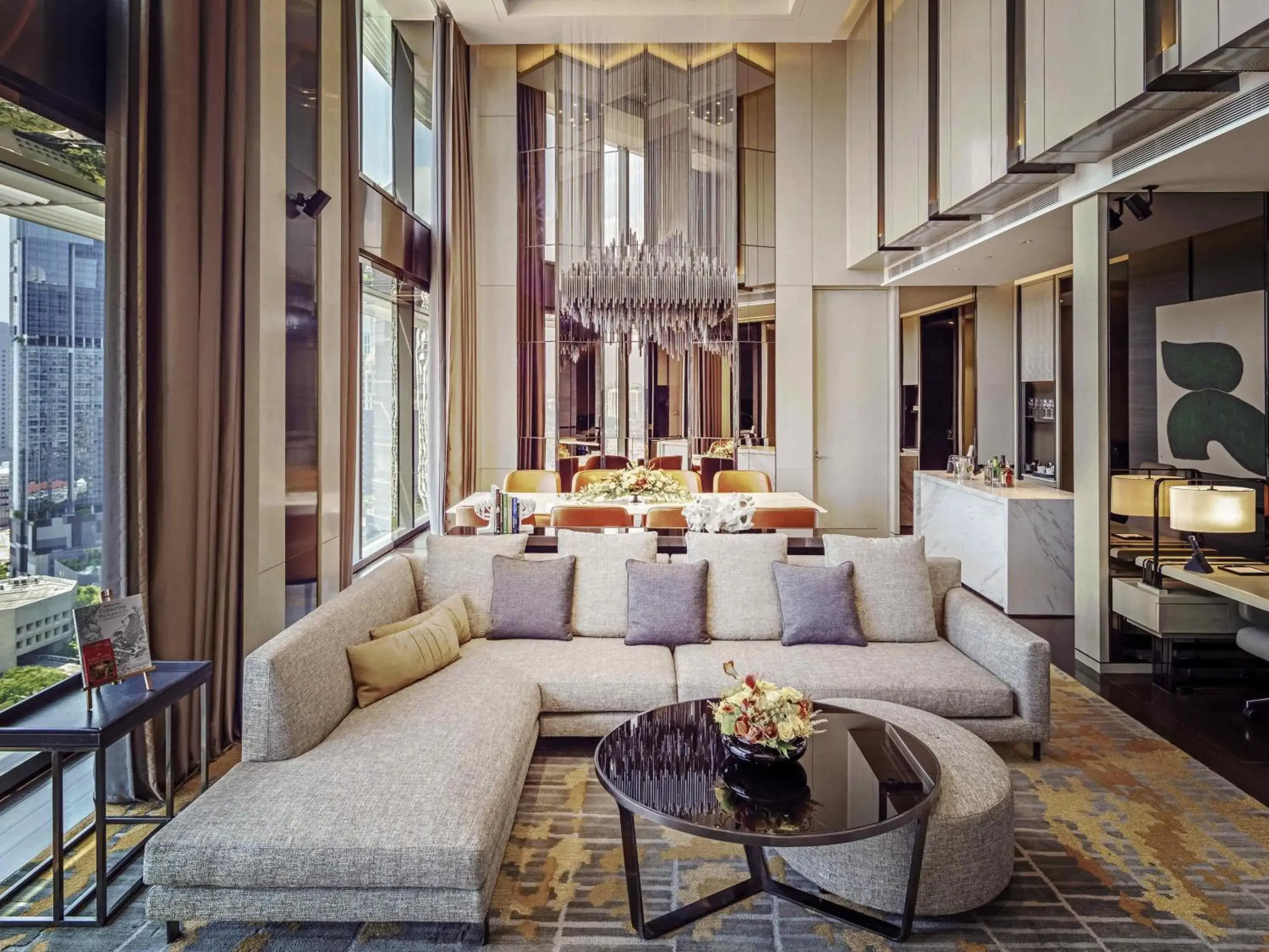 JOAQUIM SUITE, Club Millésime Access, 1 King Bed, Heritage View, High Floor in Sofitel Singapore City Centre JOAQUIM SUITE, Club Millésime Access, 1 King Bed, Heritage View, High Floor in Sofitel Singapore City Centre