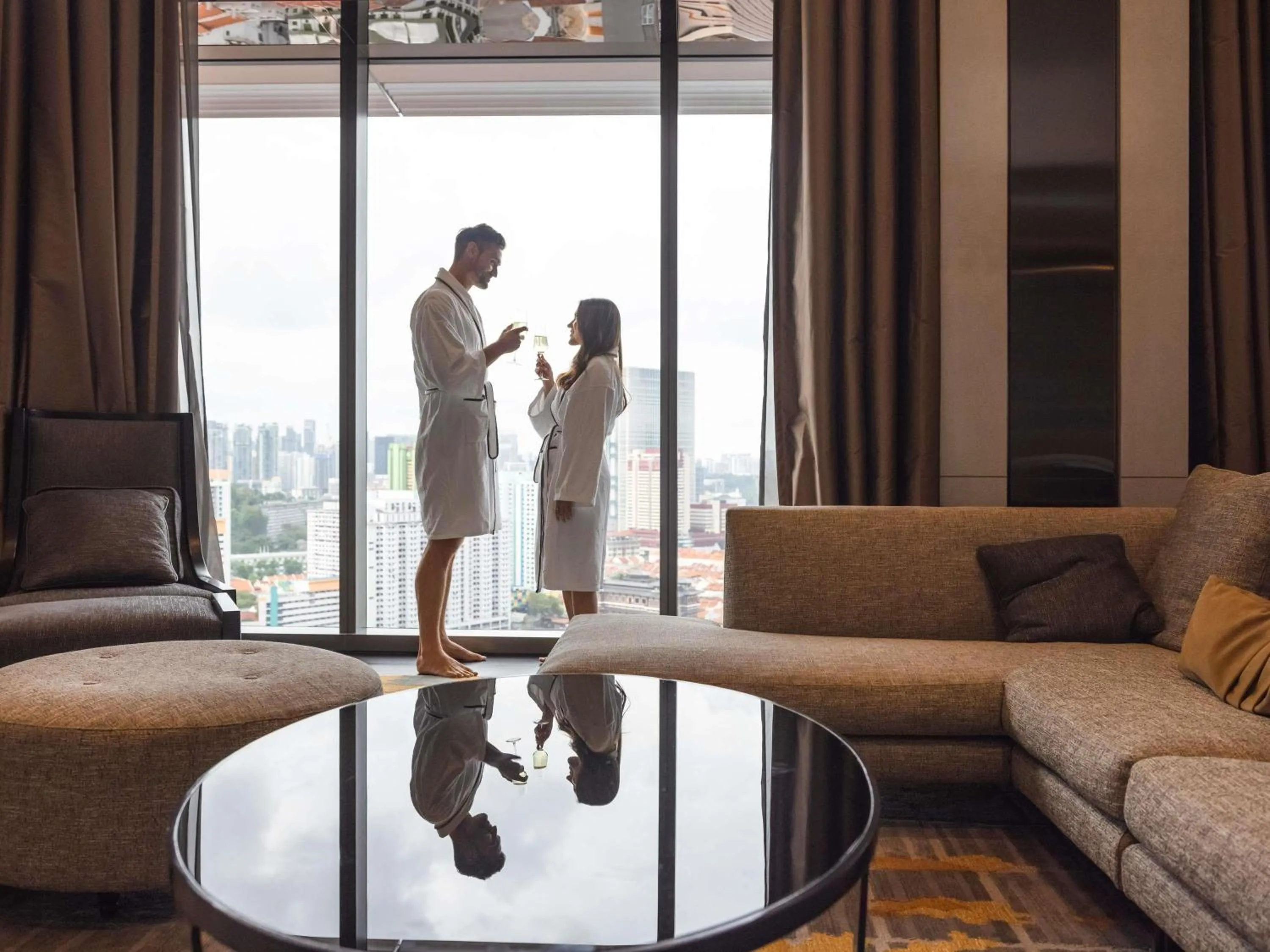Bedroom in Sofitel Singapore City Centre