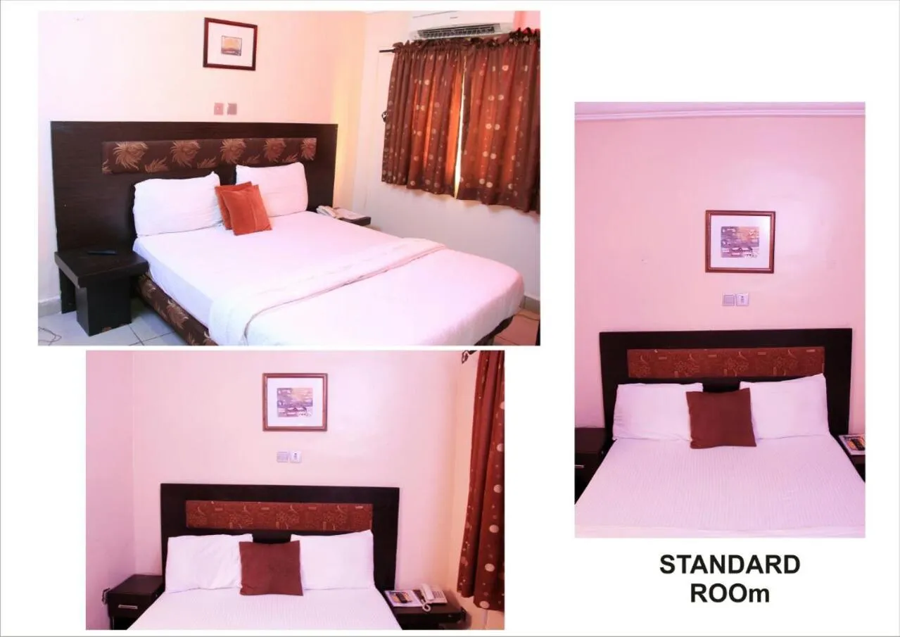 Bed in Chantella Suites