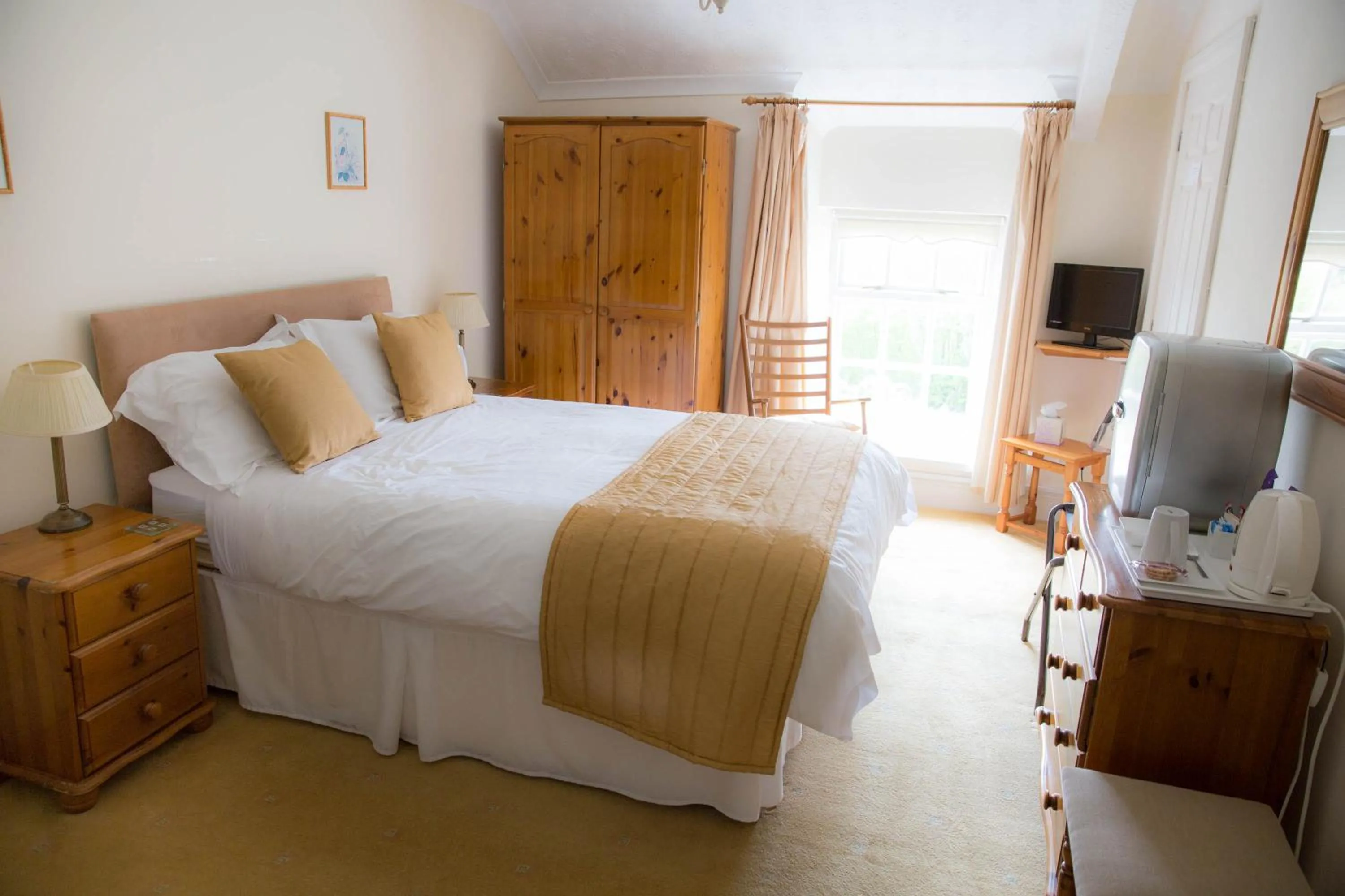 Photo of the whole room, Bed in Llwyn Onn Guest House