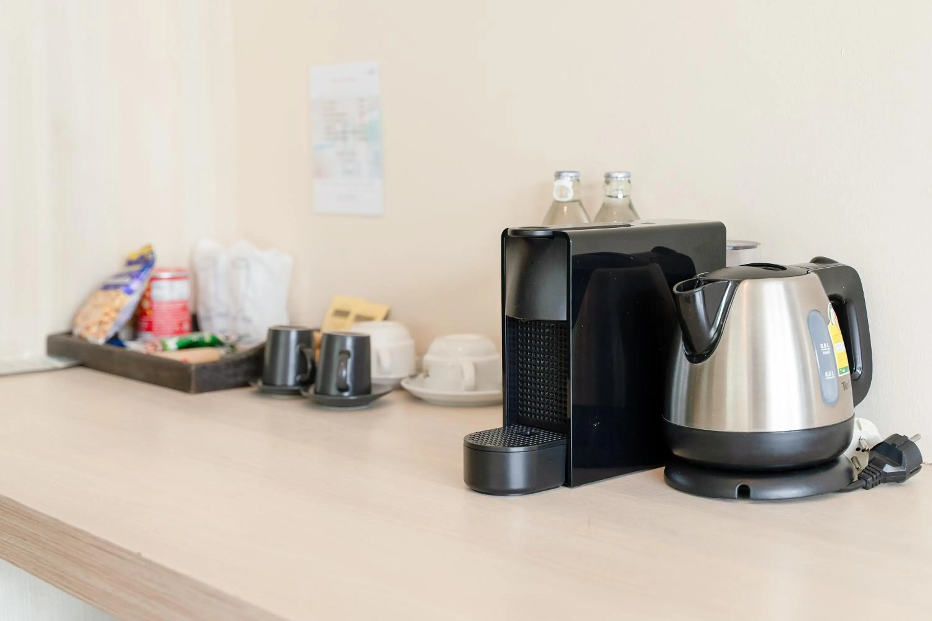 Coffee/tea facilities in Binlha Raft Resort