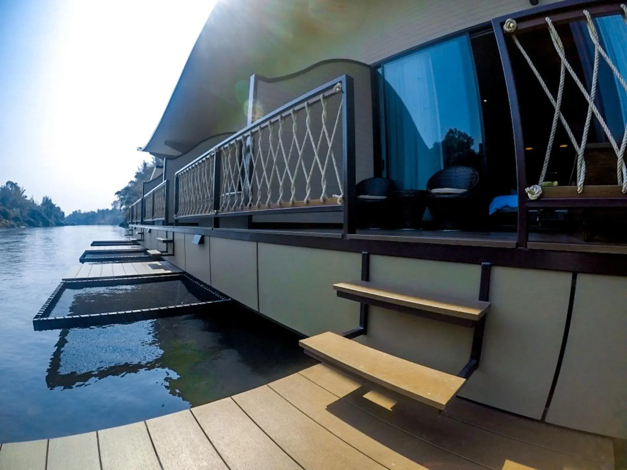 Deluxe Raft Room in Binlha Raft Resort Deluxe Raft Room in Binlha Raft Resort