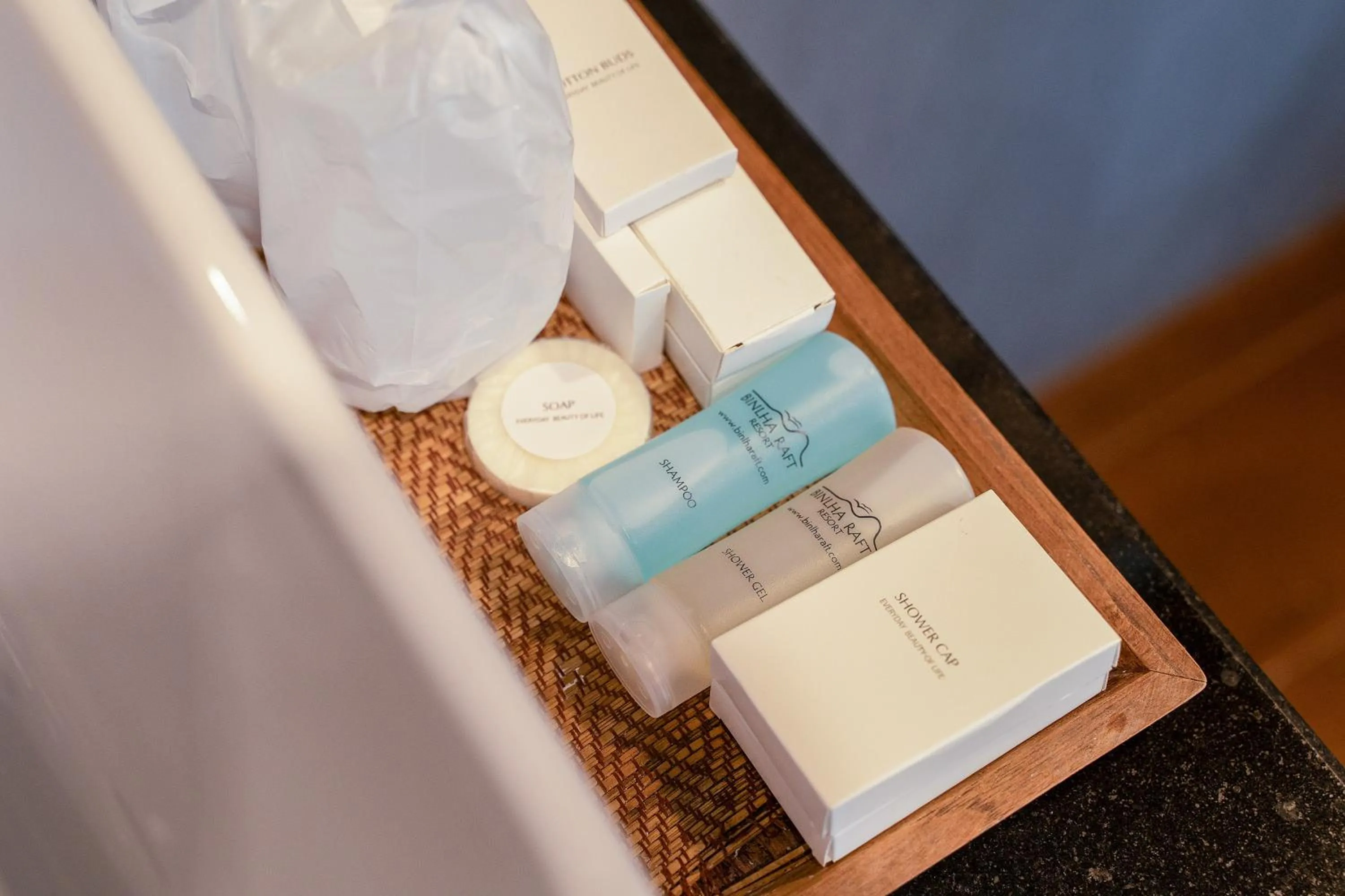 Bathroom in Binlha Raft Resort