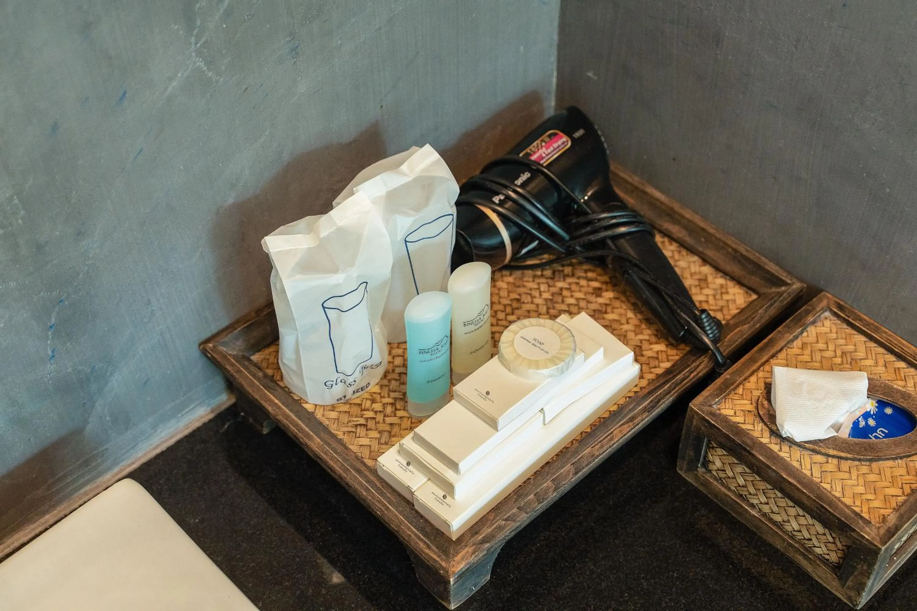 hair dryier in Binlha Raft Resort