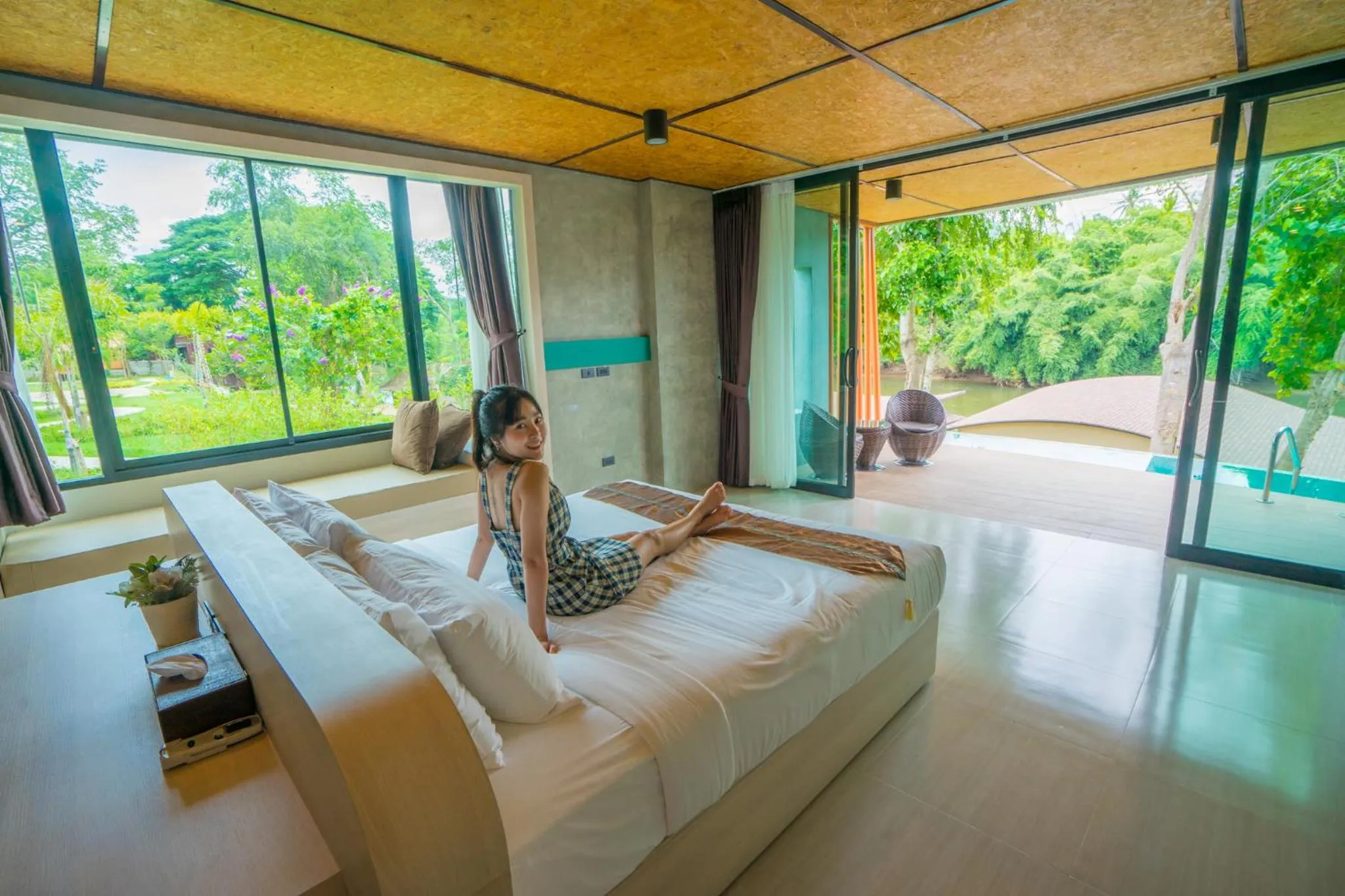 Deluxe Pool Villa  in Binlha Raft Resort