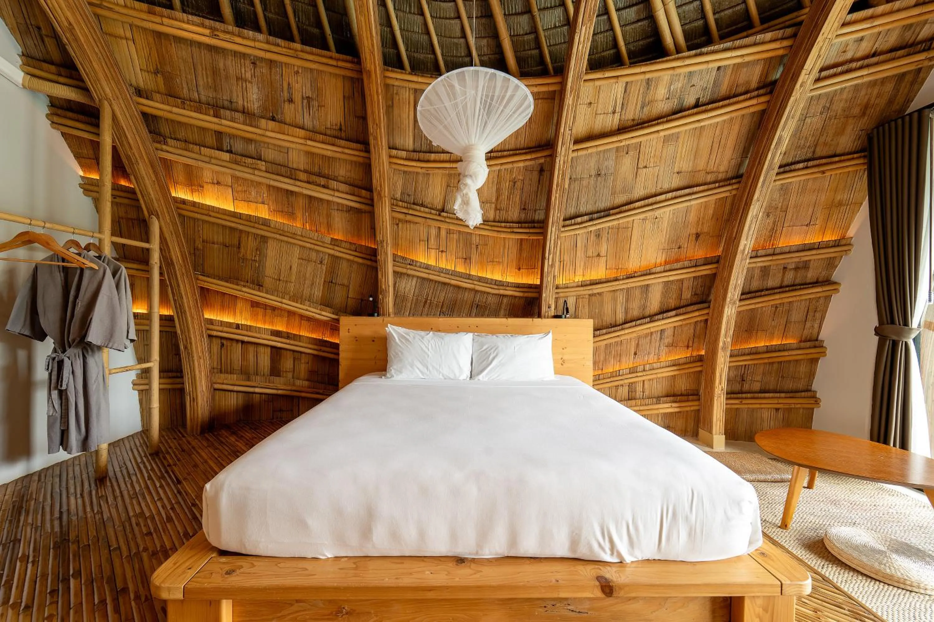 Bed in Binlha Raft Resort