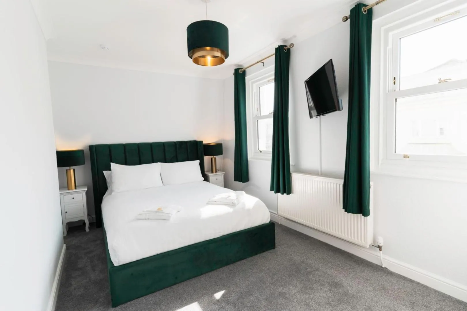 Bed in The Pier Hotel