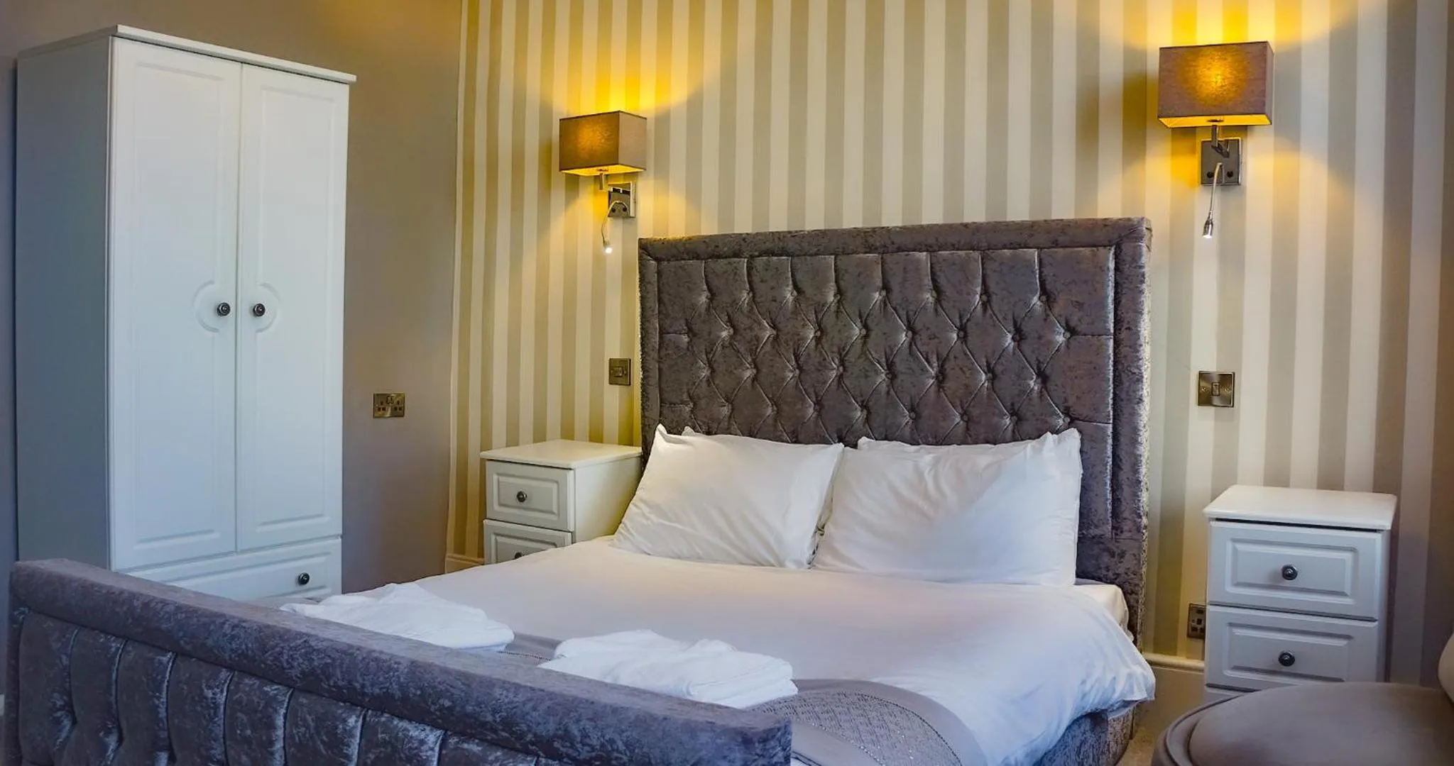 Bed in The Pier Hotel