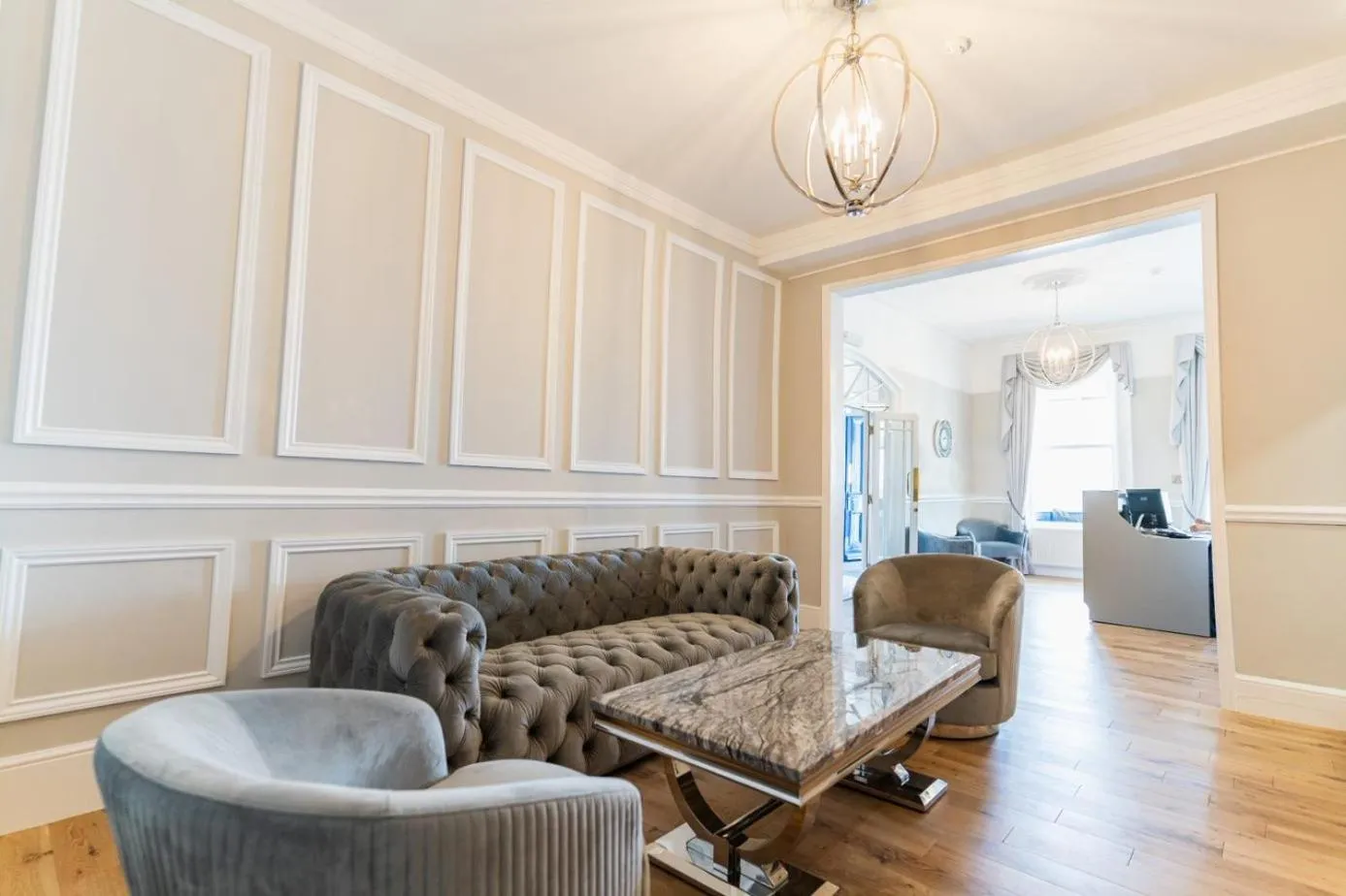 Lobby or reception in The Pier Hotel