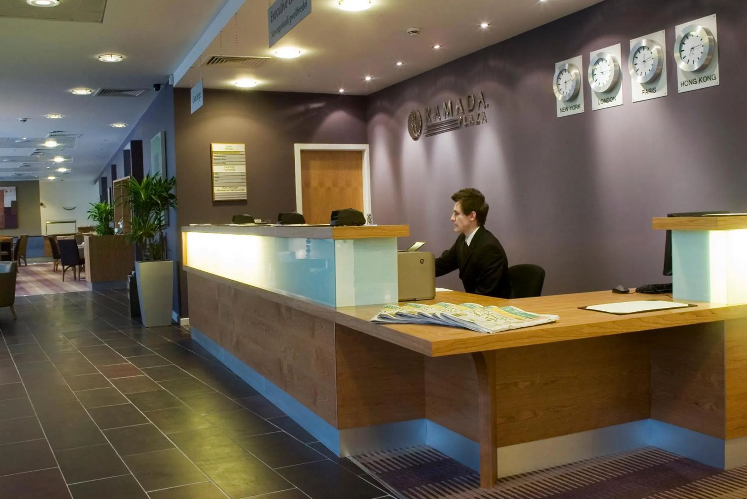 Staff in Ramada Plaza Wrexham