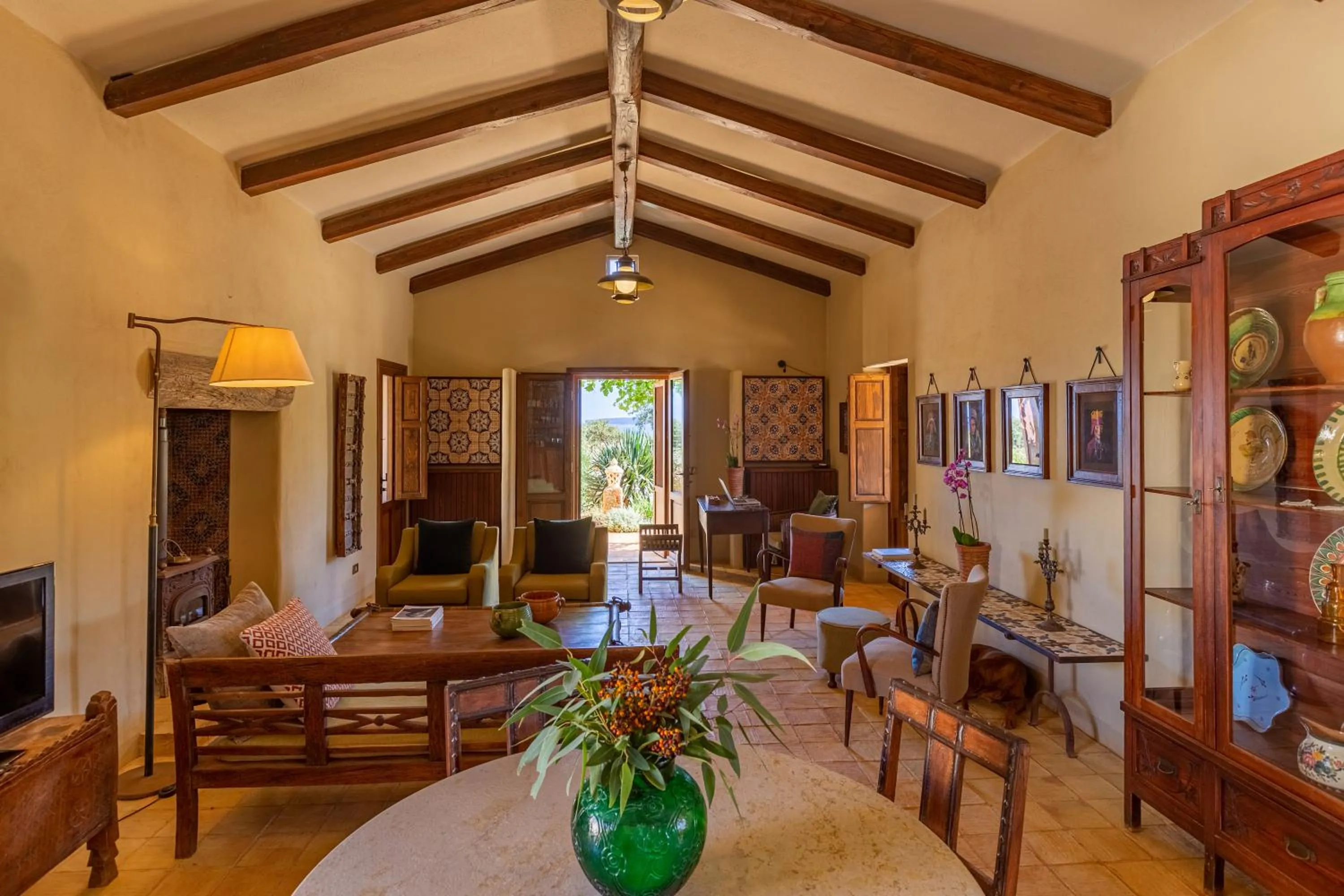 Living room in Baglio Giammaccaro