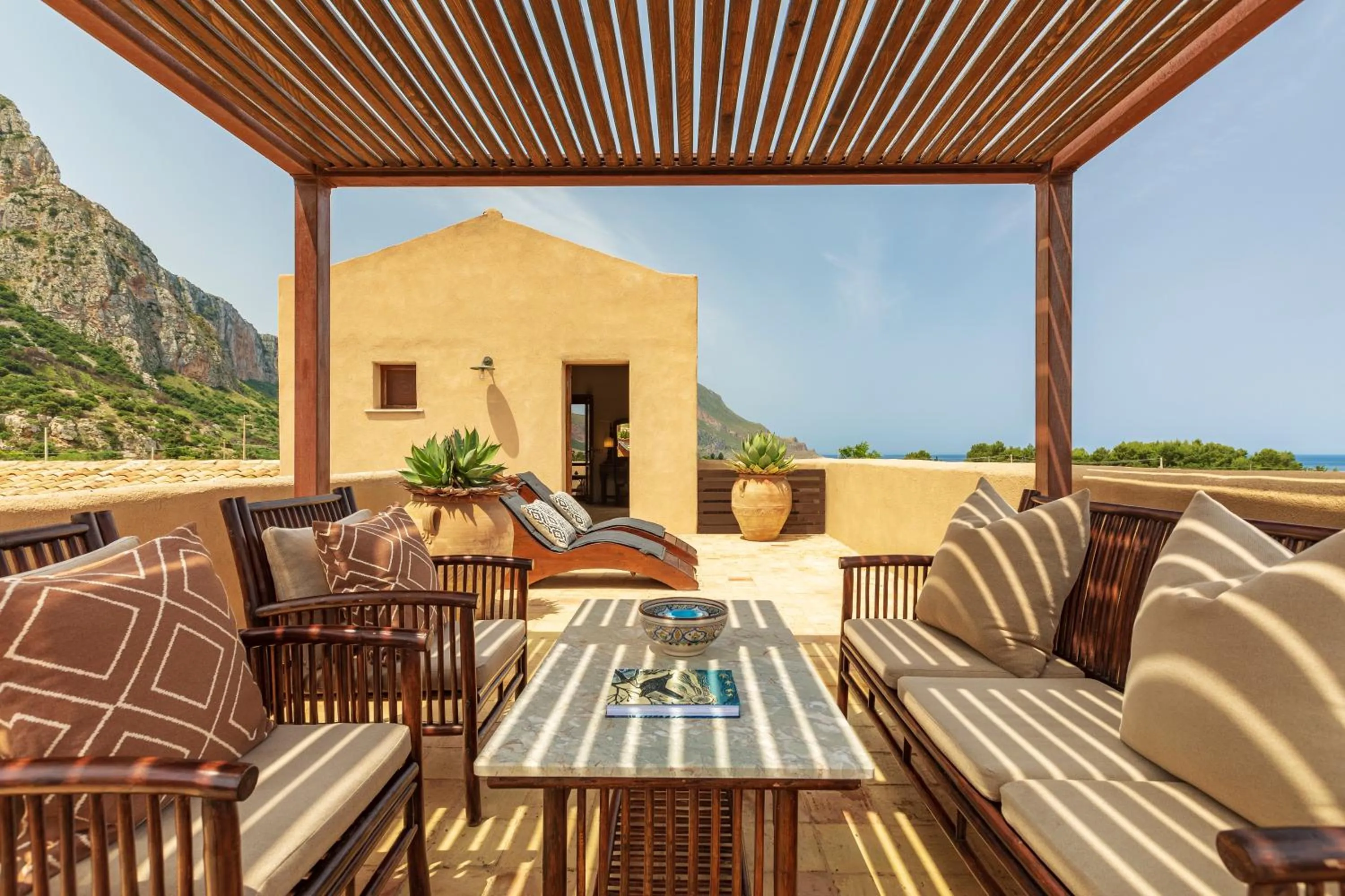 View (from property/room) in Baglio Giammaccaro