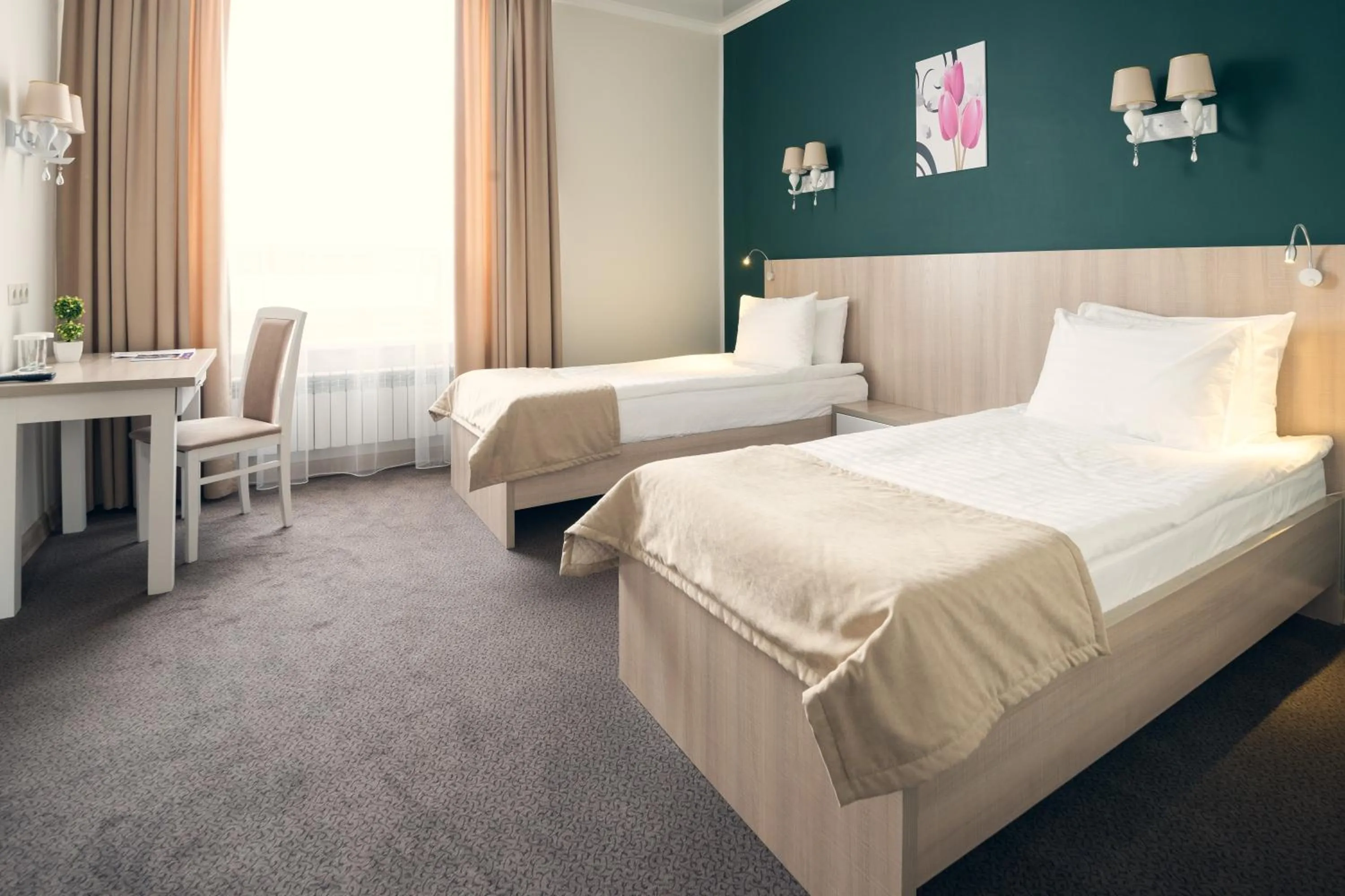 Bed in AYKUN Hotel by AG Hotels Group