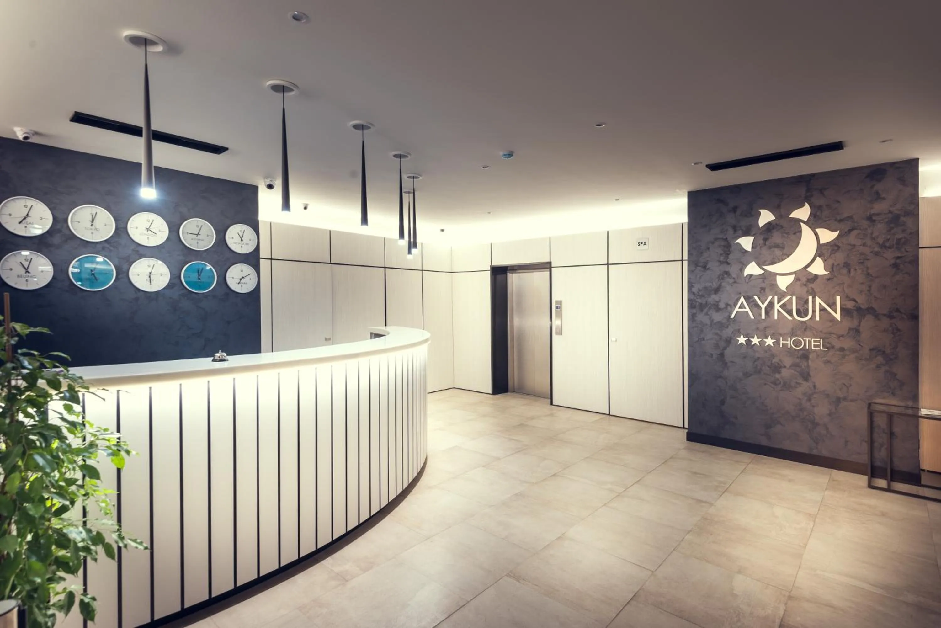 Lobby or reception in AYKUN Hotel by AG Hotels Group
