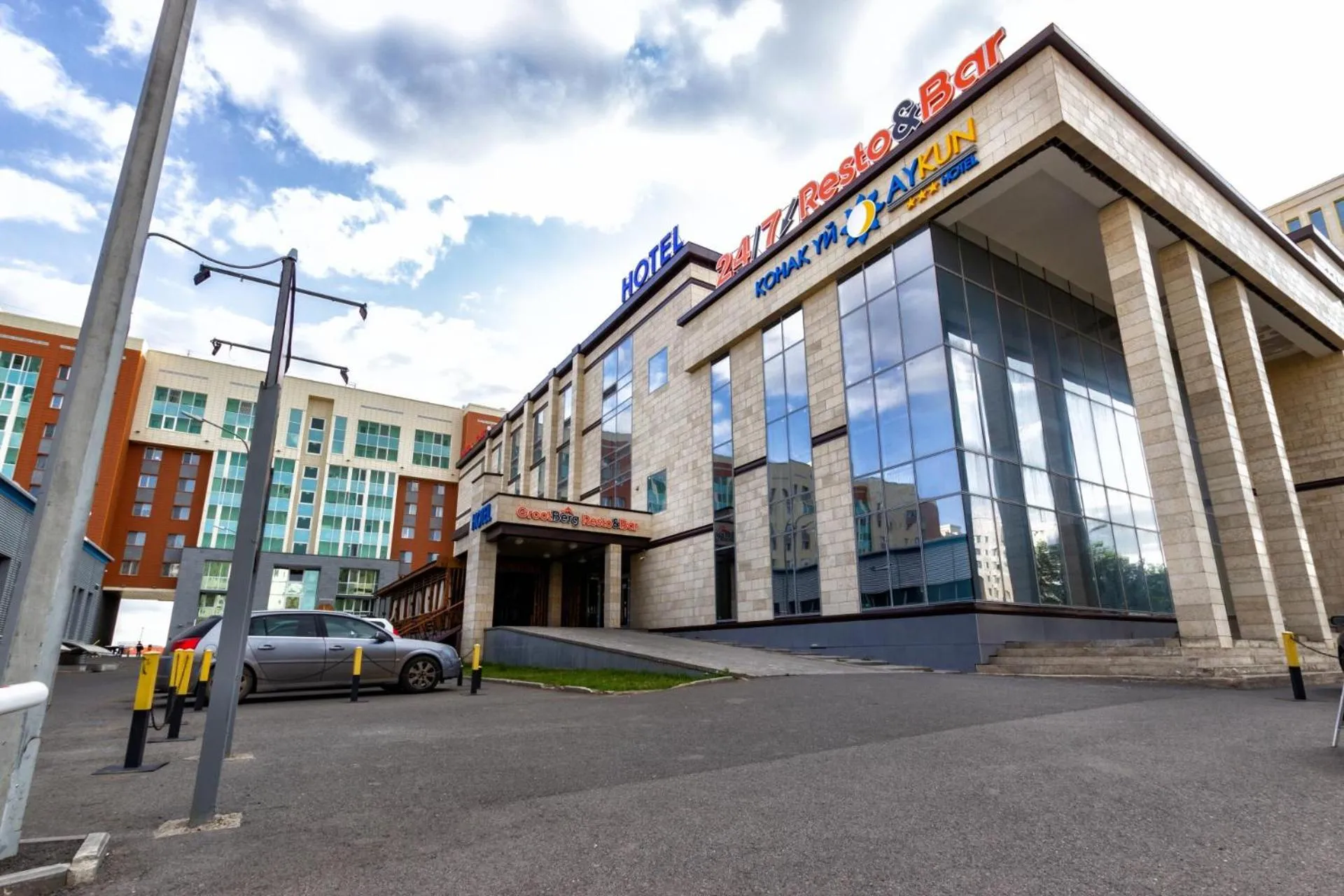 Facade/entrance in AYKUN Hotel by AG Hotels Group