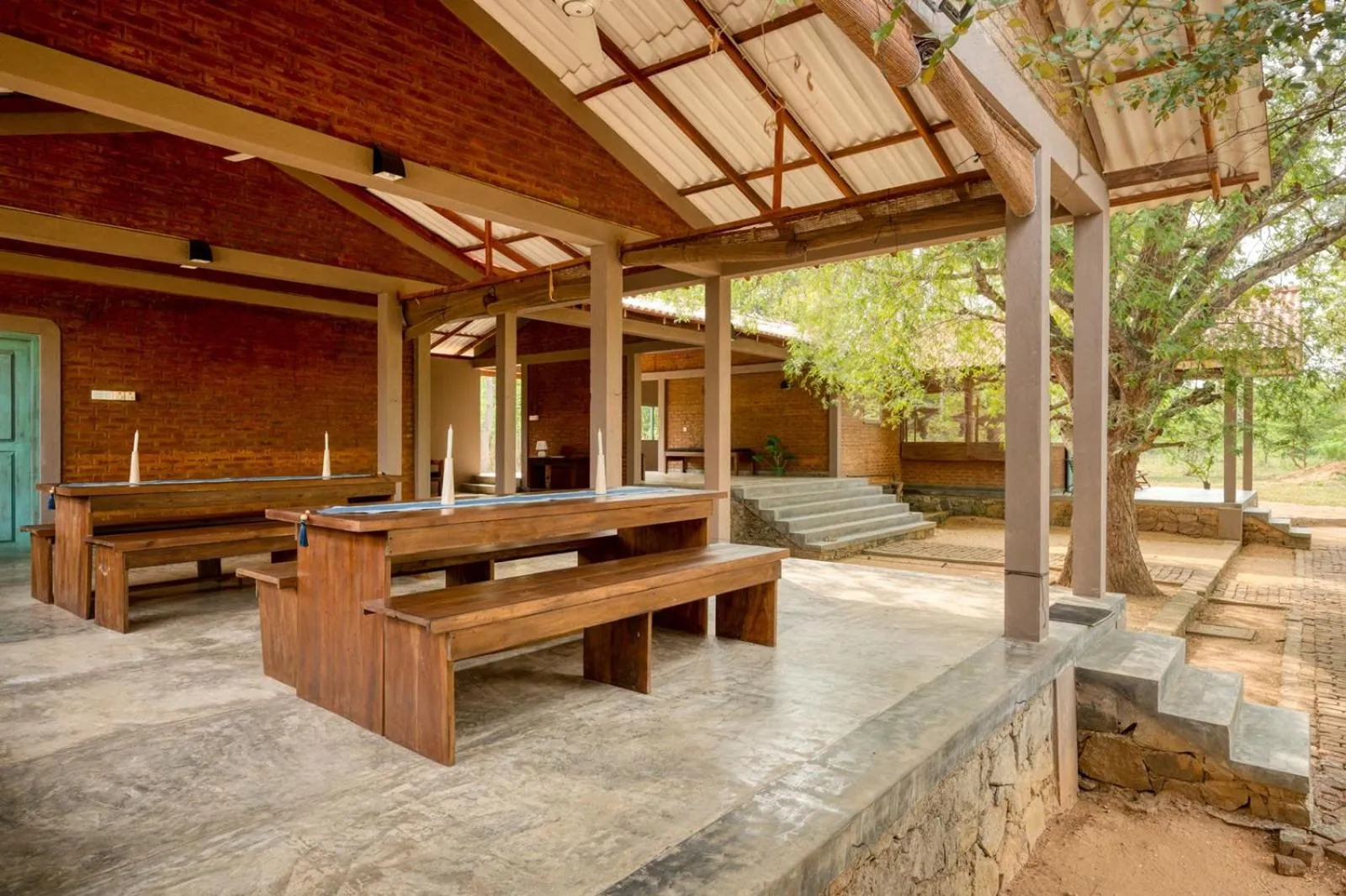 Dining area in Hide Yala
