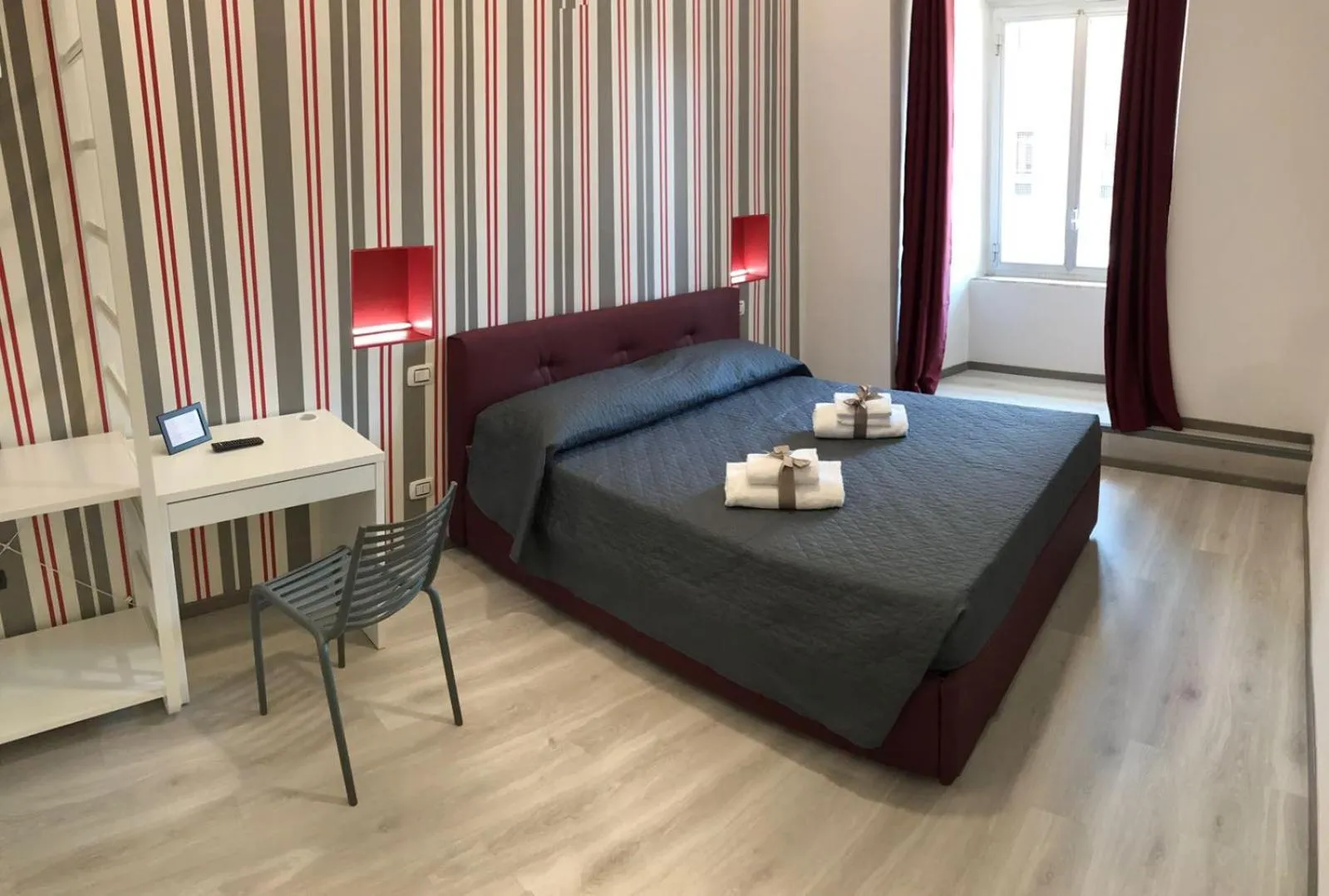 Bed in Sangiò Guest House