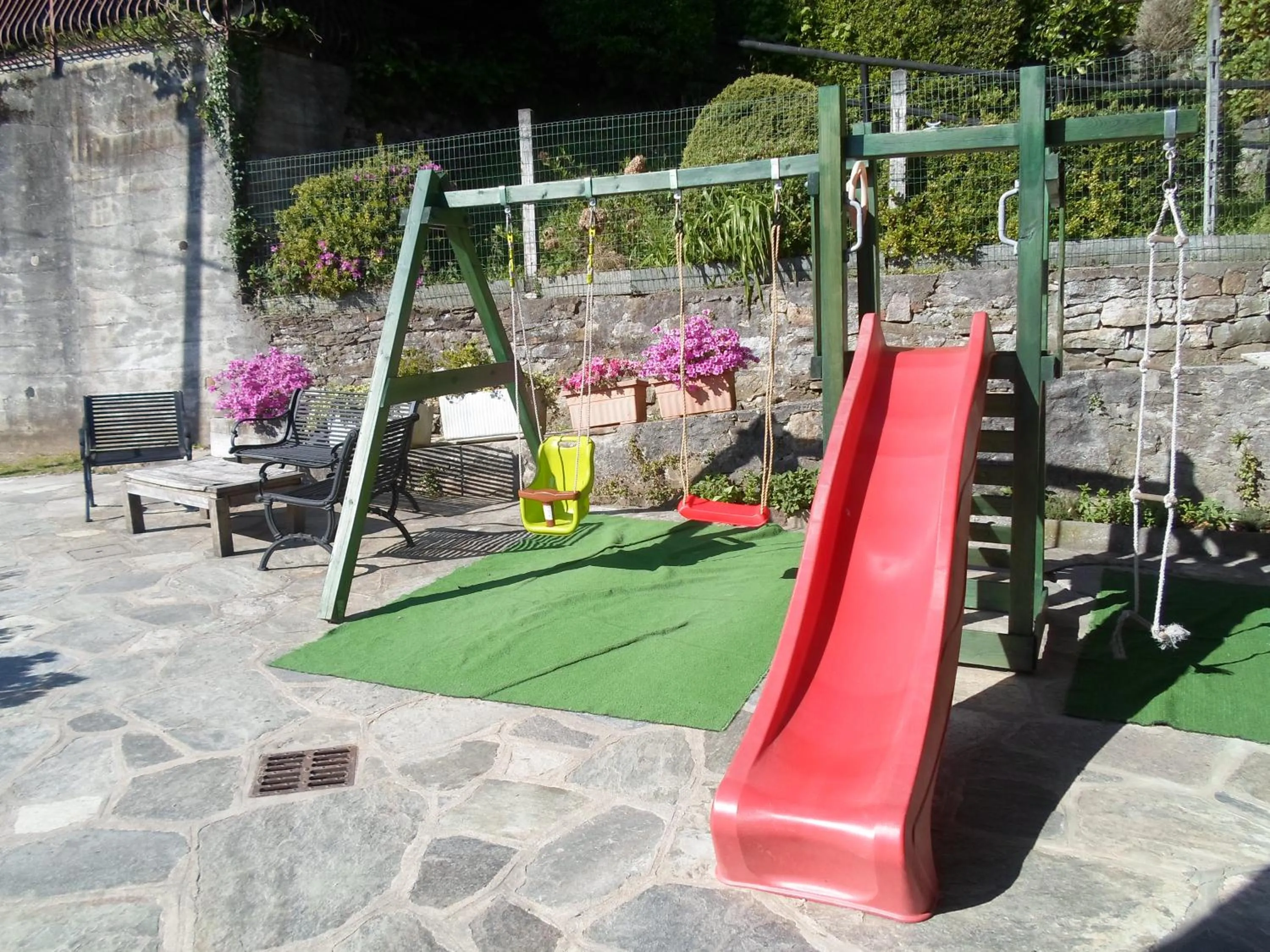 Children play ground in Antica Trattoria del Boden