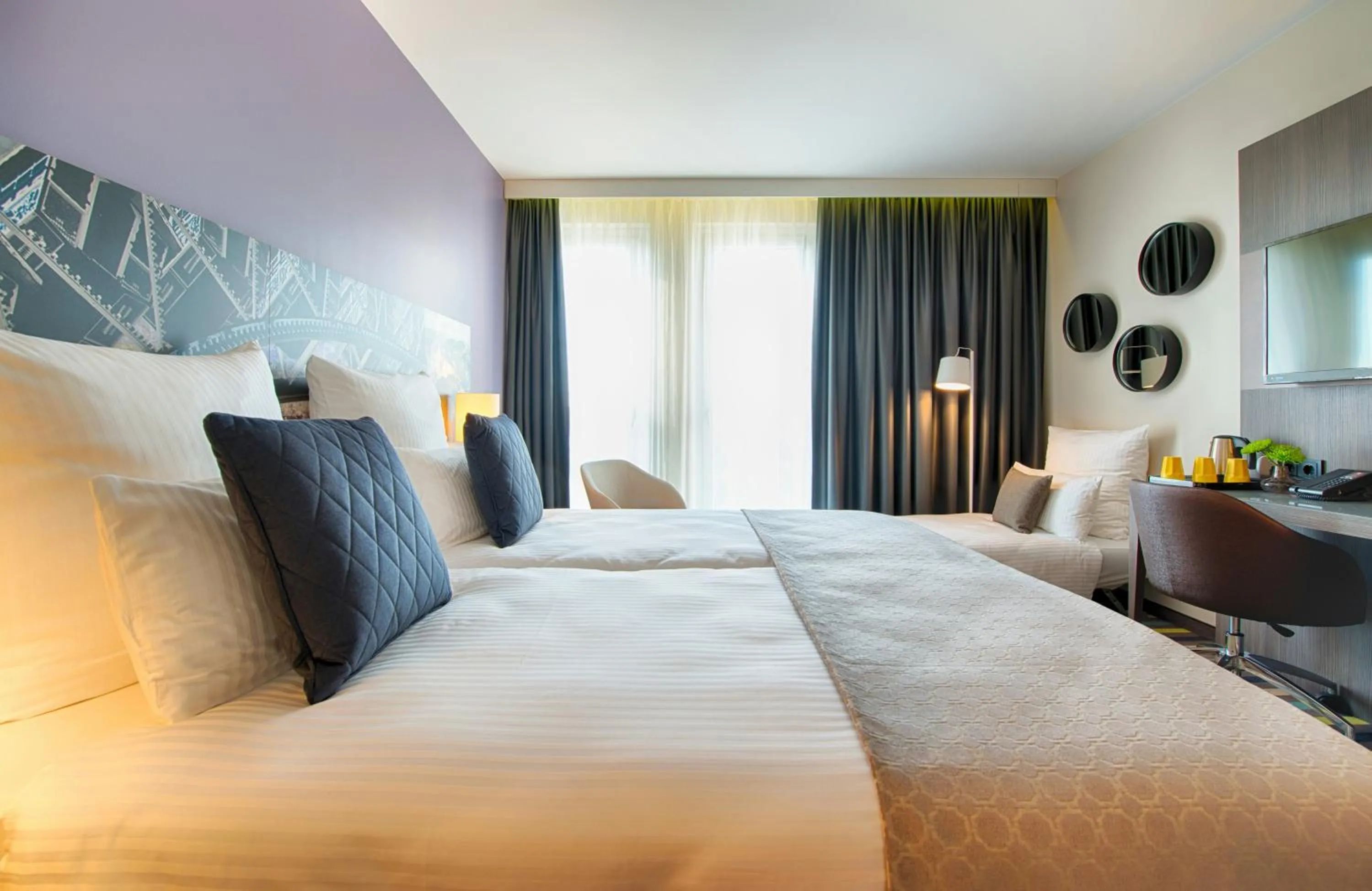 Photo of the whole room, Bed in Leonardo Hotel Munich City East