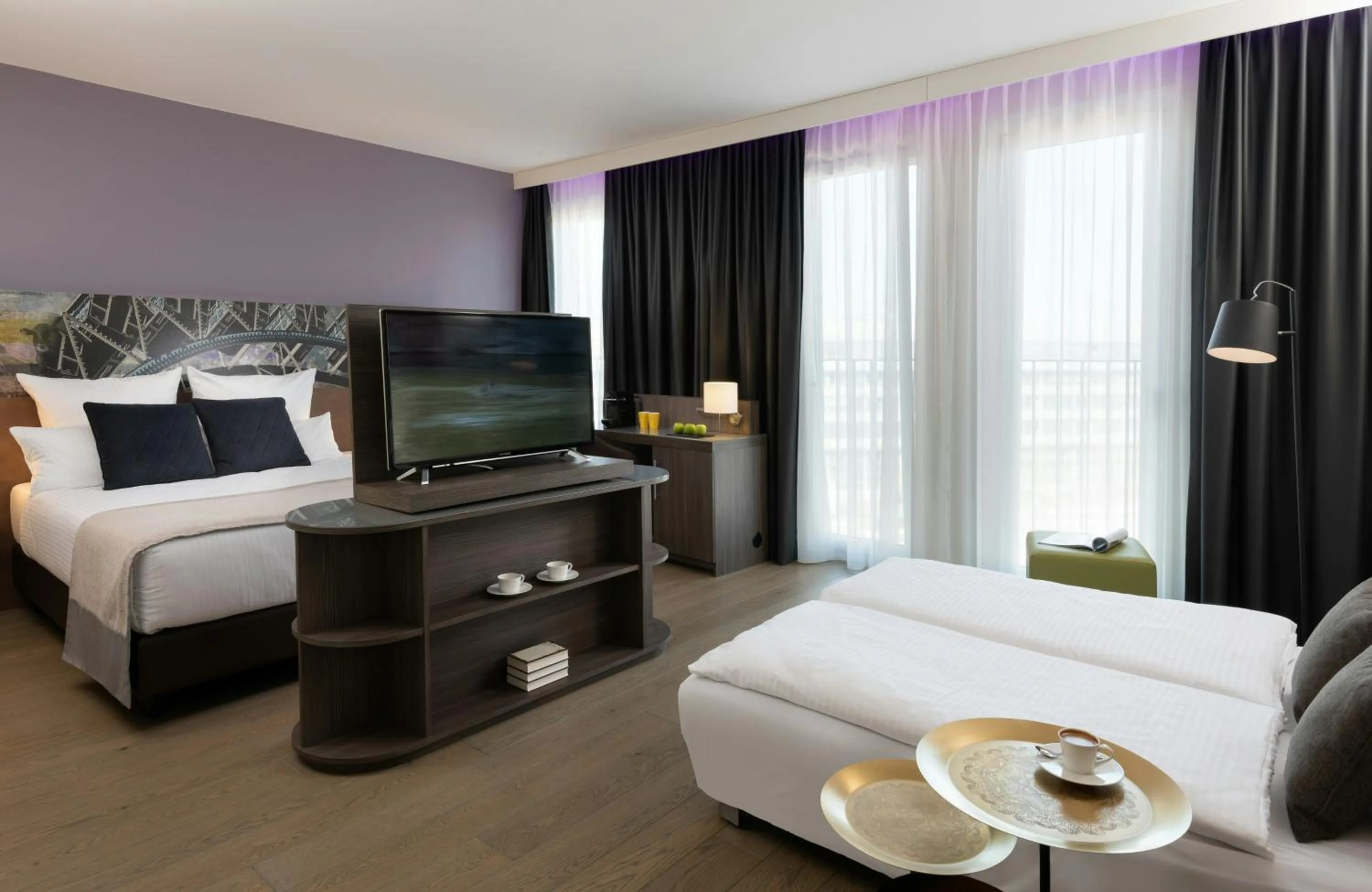 Photo of the whole room, Bed in Leonardo Hotel Munich City East