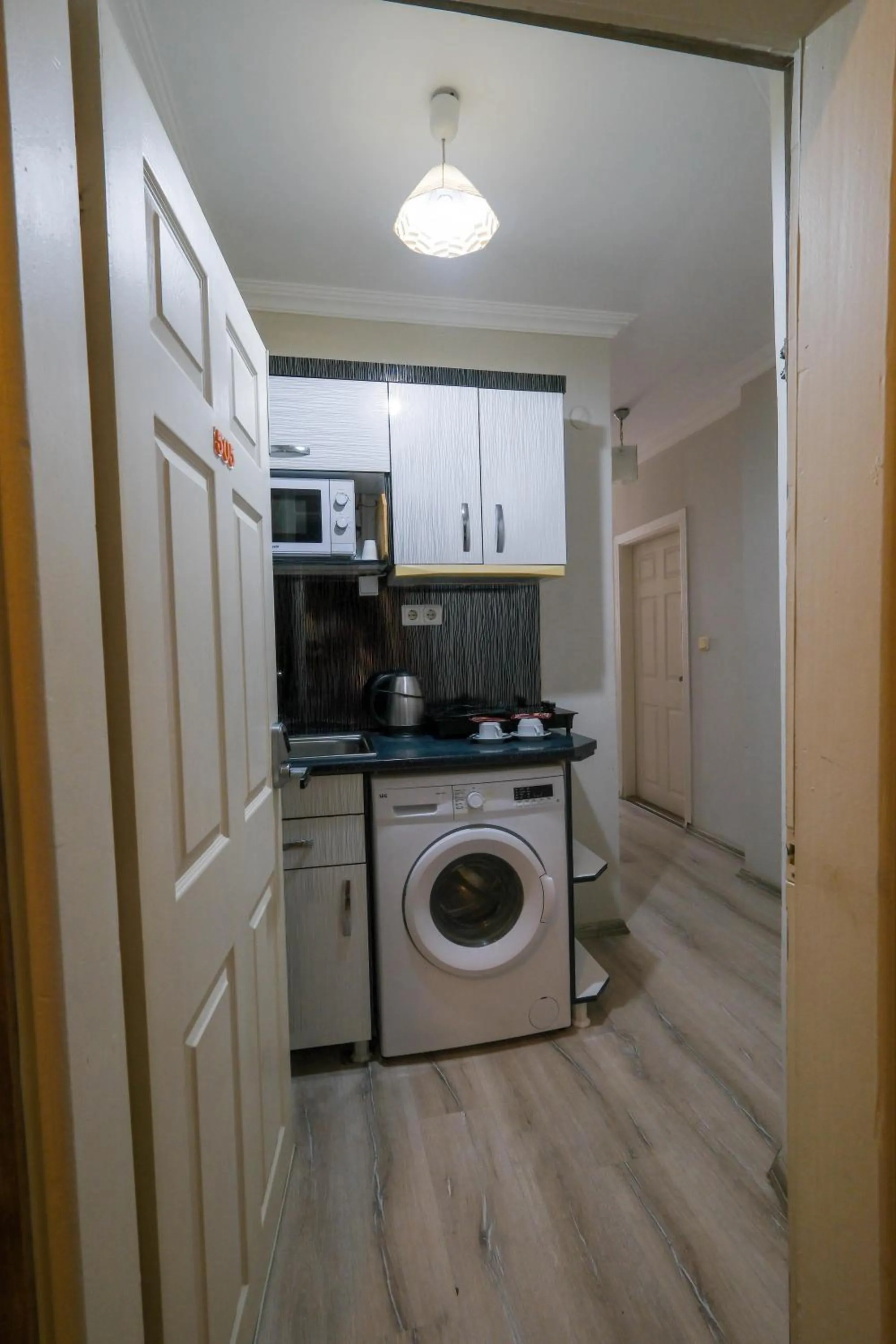 kitchen in Cleopatra King Apart