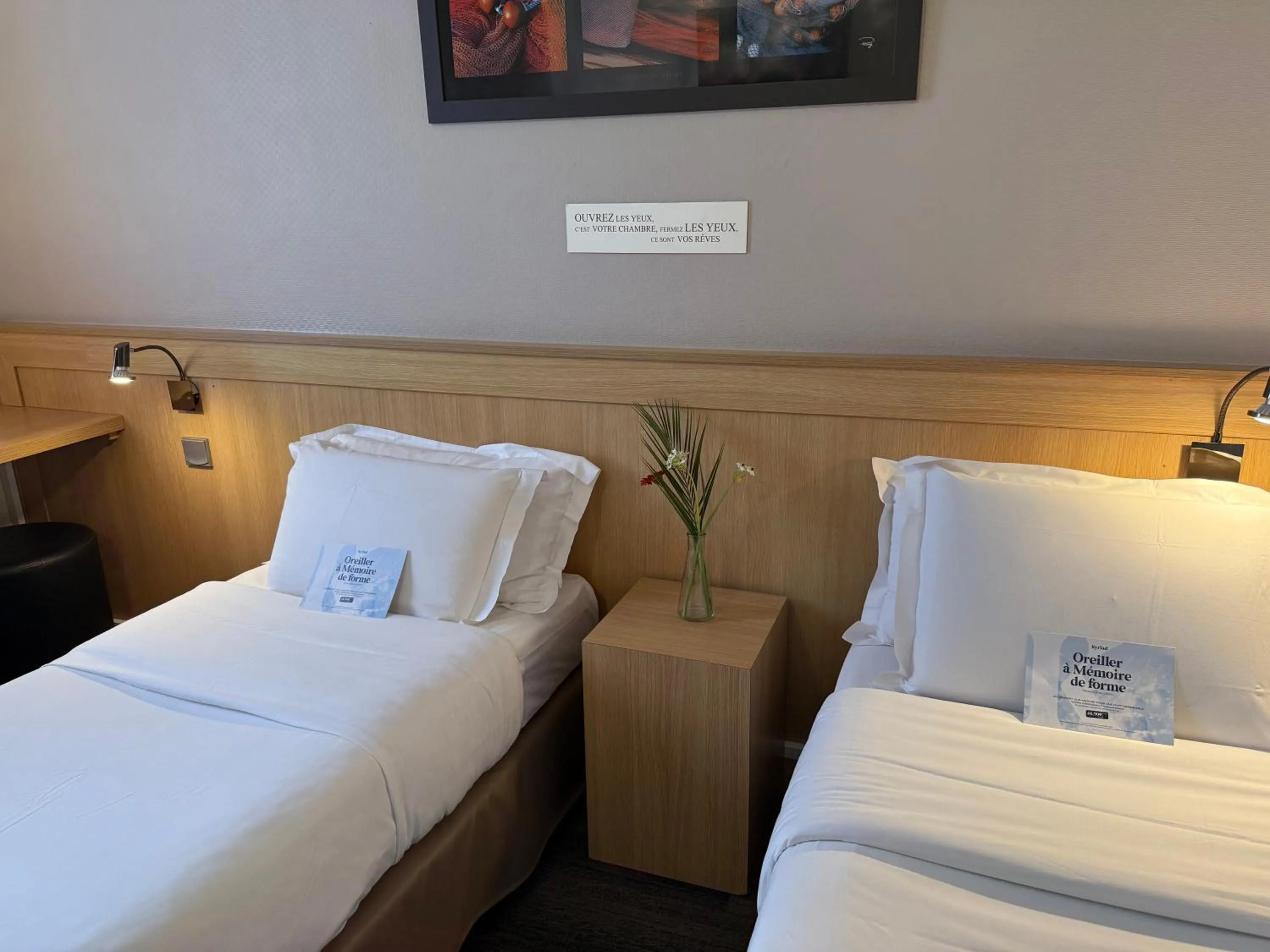 Bed in Kyriad Rennes Sud - Cesson Chantepie