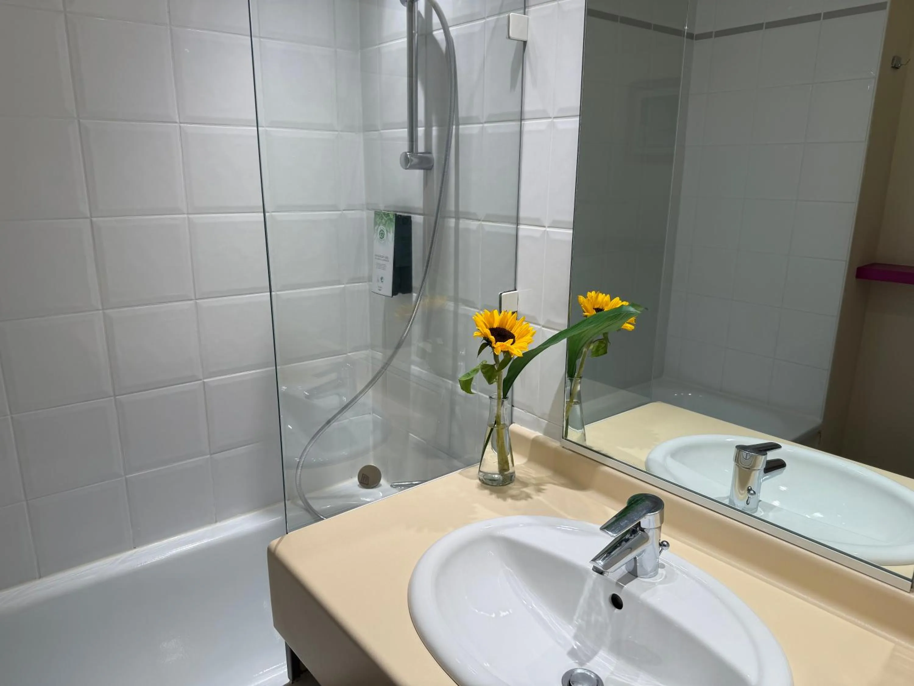 Shower in Kyriad Rennes Sud - Cesson Chantepie