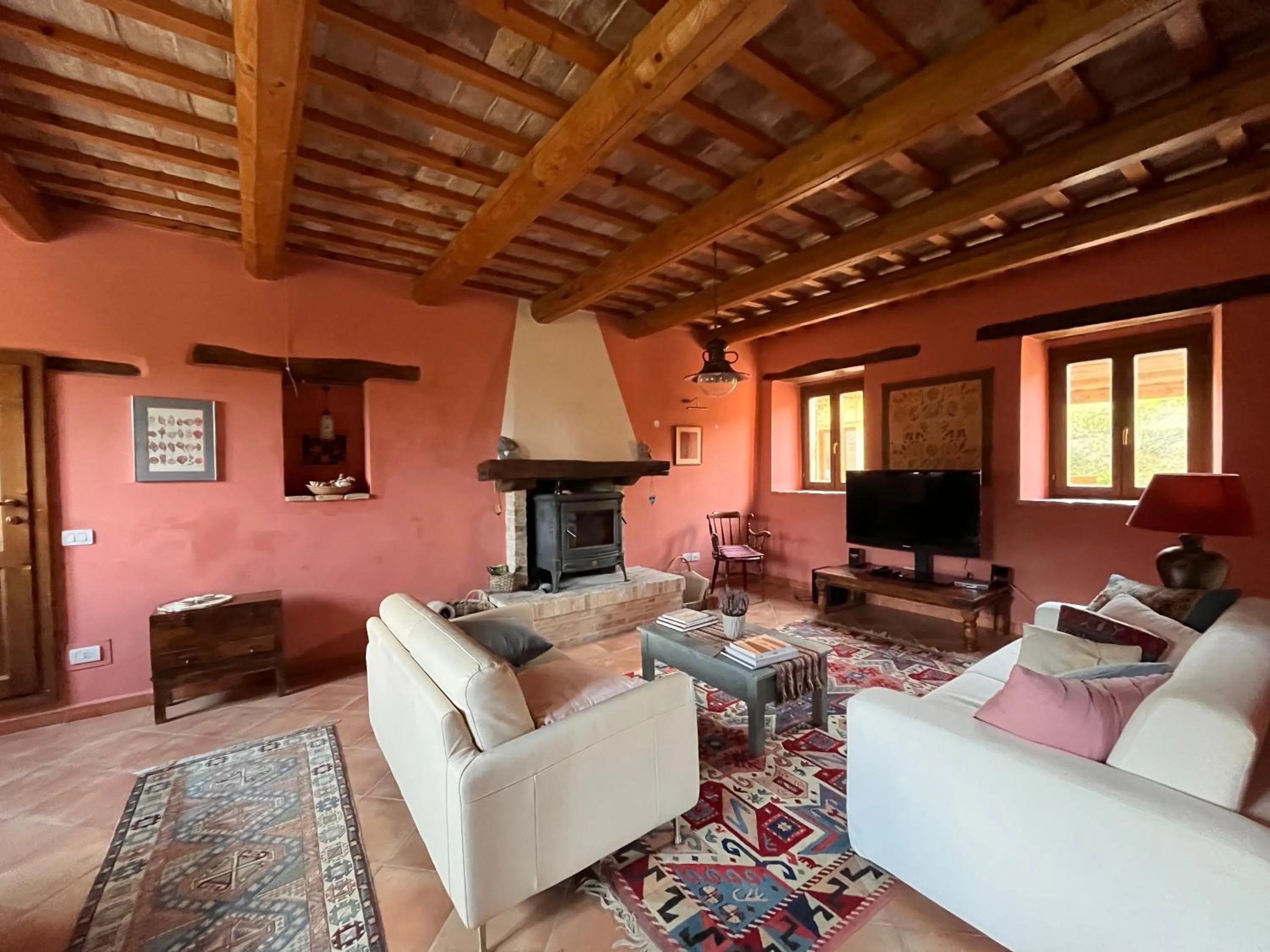 Living room in Casa delle Sorgenti