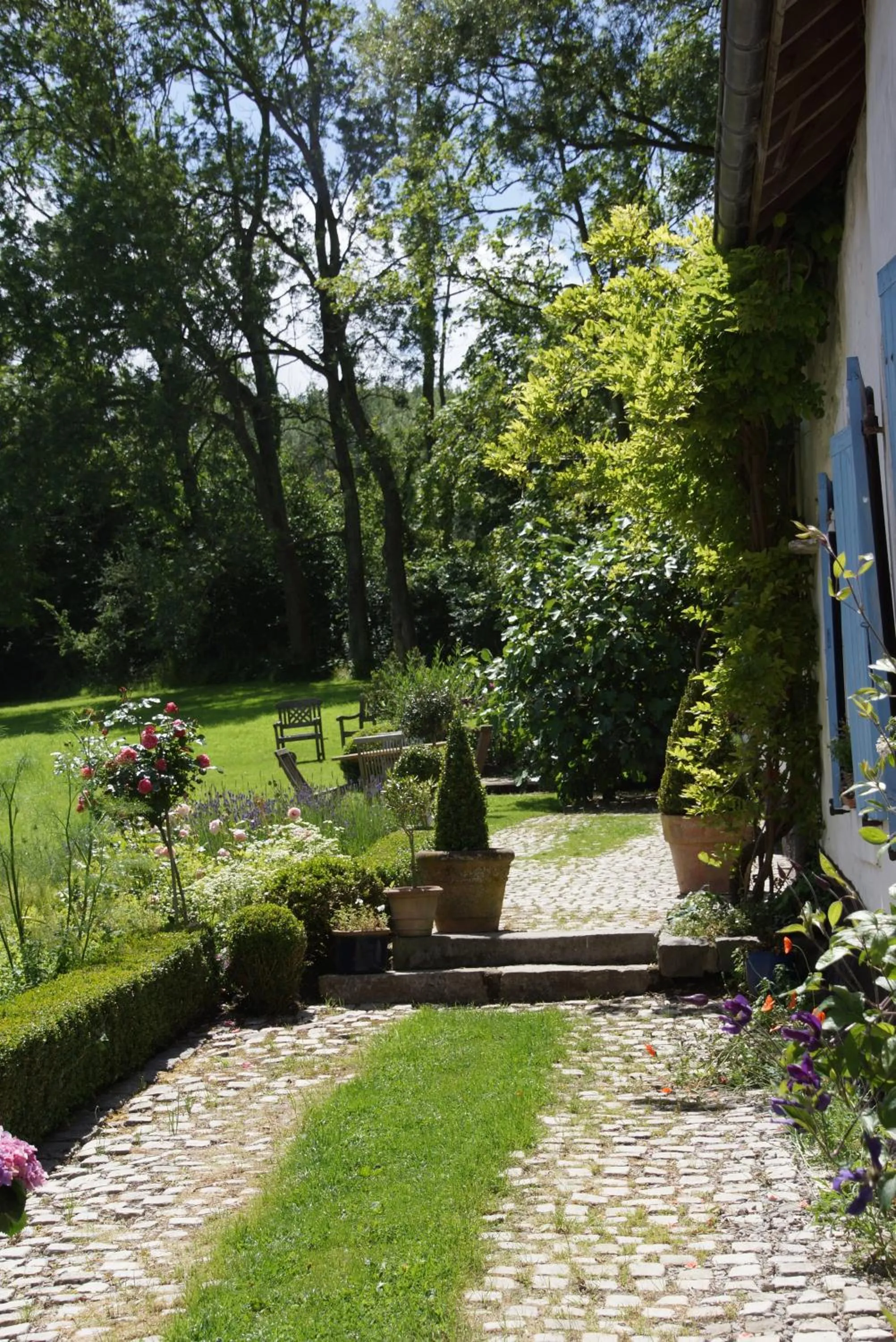 Garden in Le Prince Gourmand