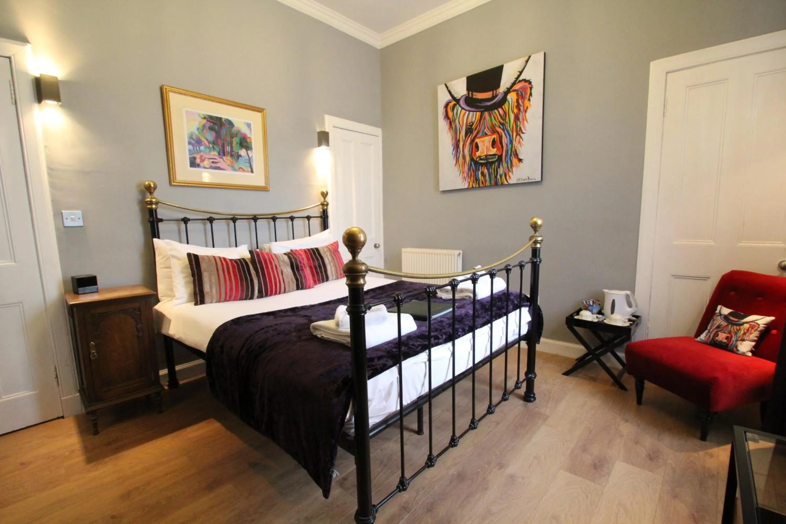 Bedroom, Bed in The Sandaig