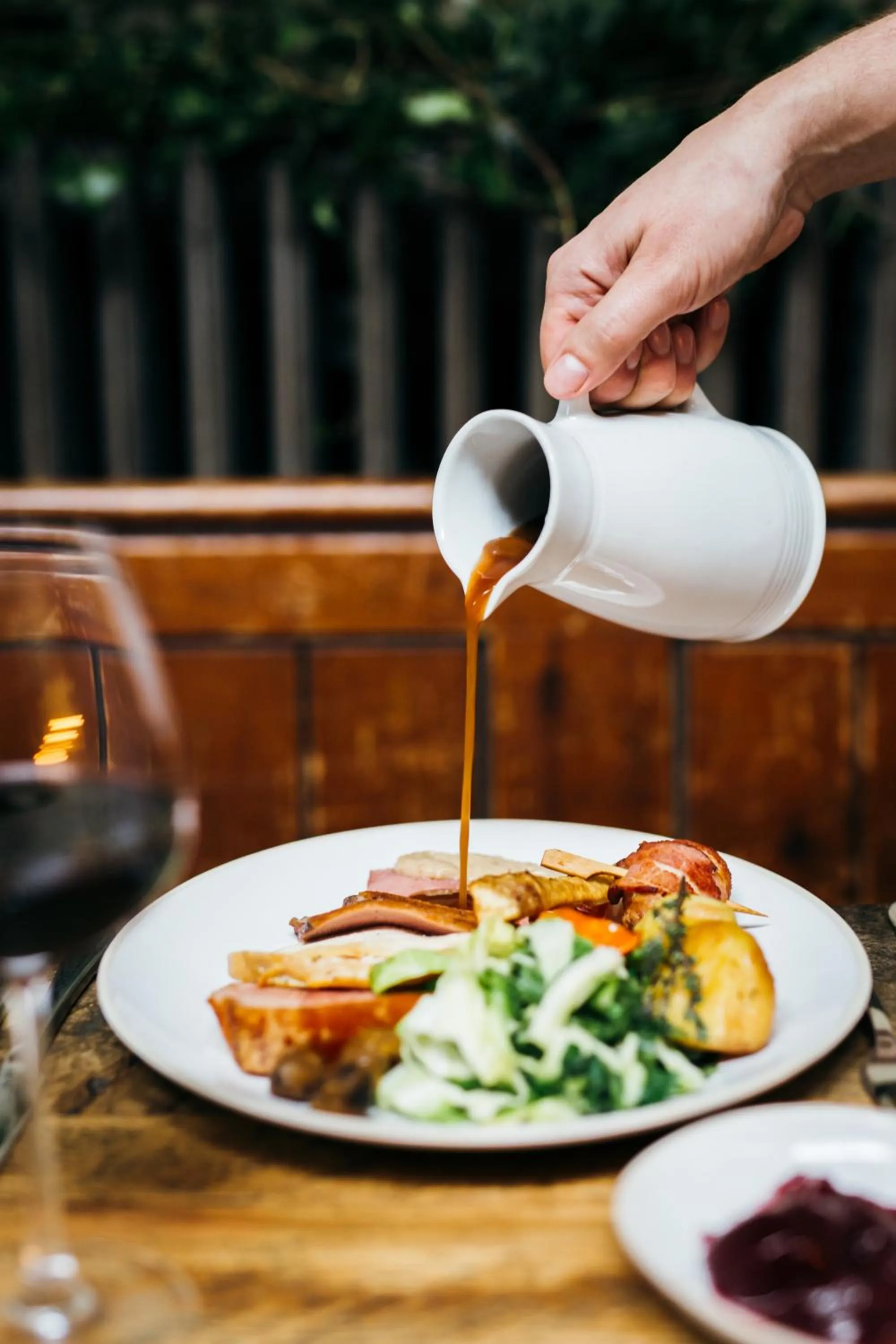 Lunch in Coach & Horses Hotel