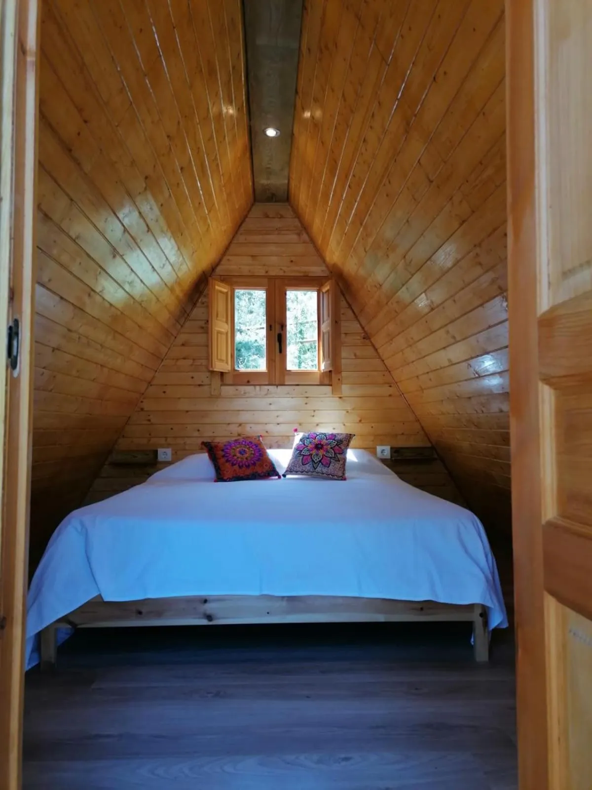 Bed in Camping La Ribera Salada