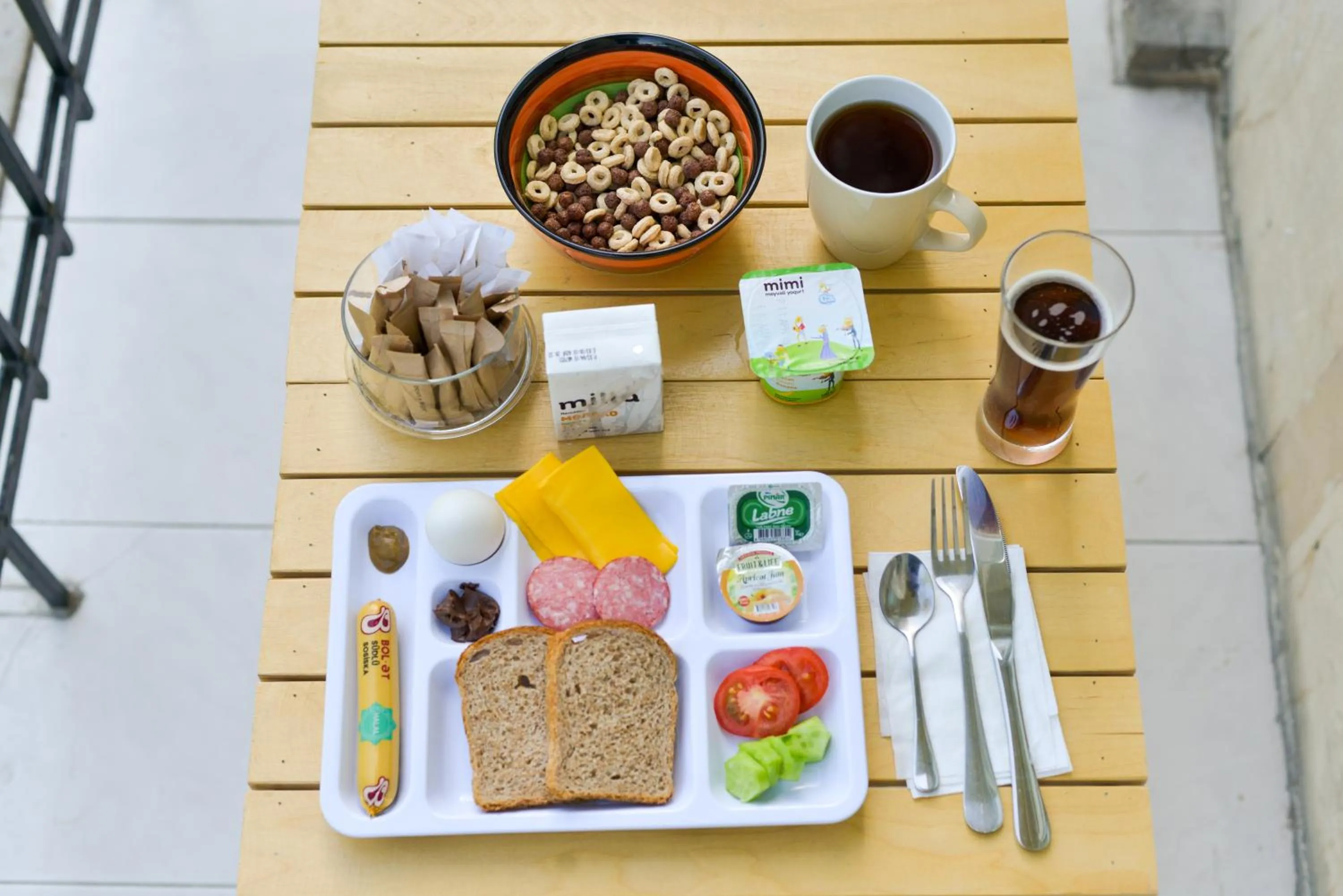 Breakfast in SAHIL Hostel & Hotel